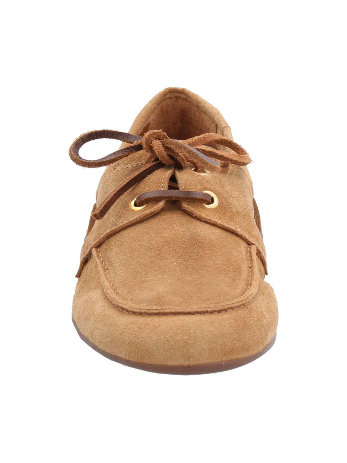 MOCASIN CUERO MUJER ROBERTA CAFE  CLARO ROCKFORD - 4