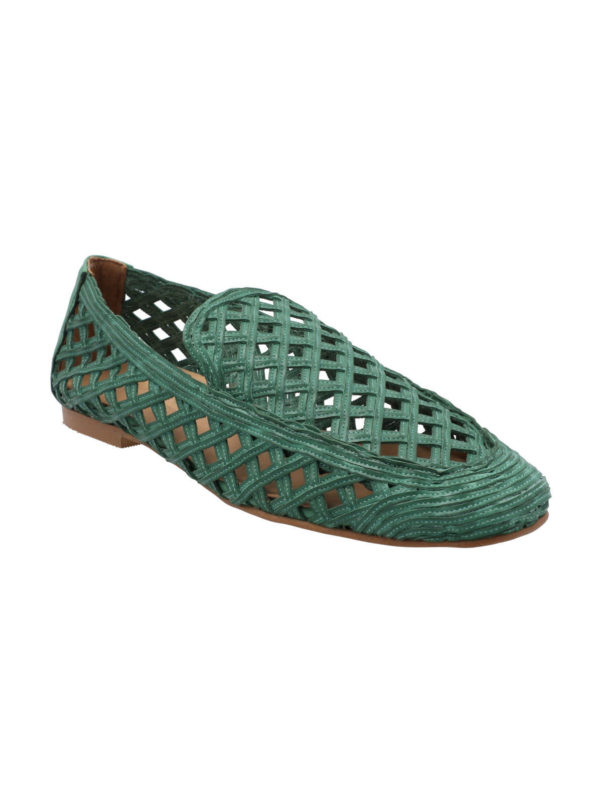 MOCASIN RAFIA MUJER MINGA VERDE ROCKFORD - 2