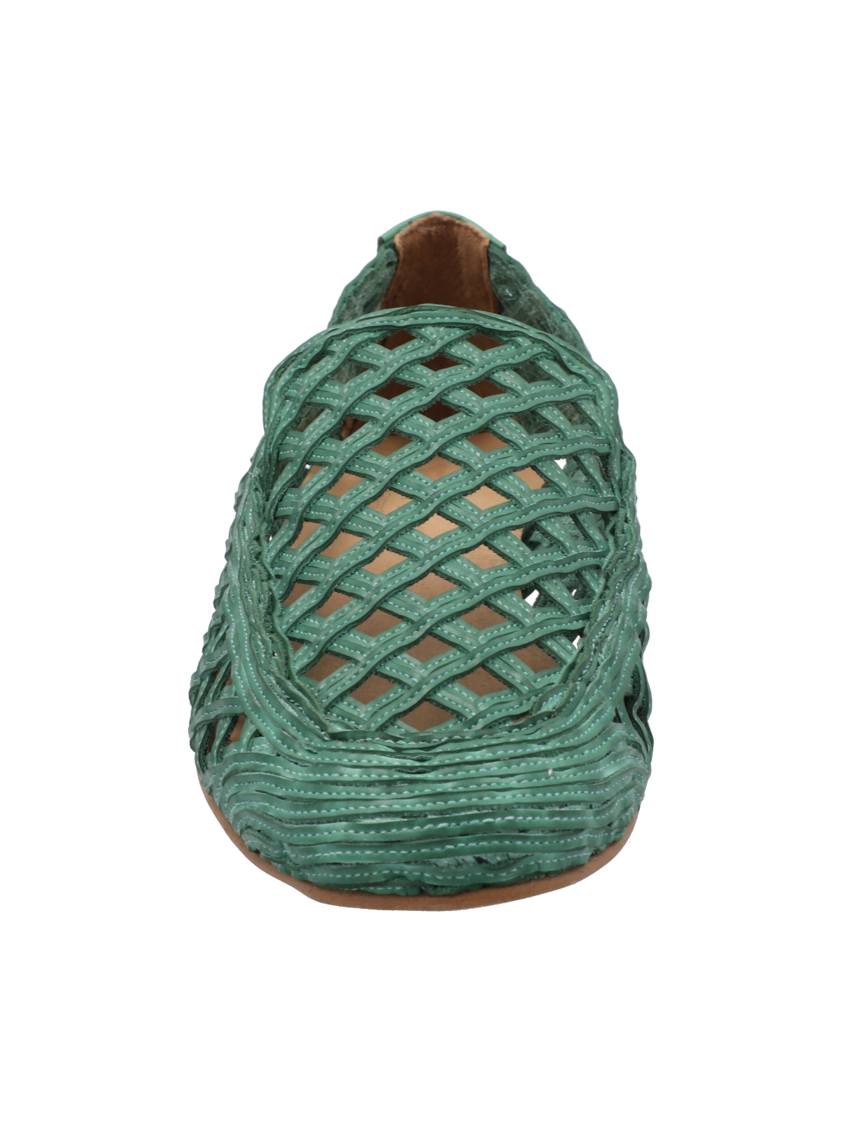 MOCASIN RAFIA MUJER MINGA VERDE ROCKFORD - 4