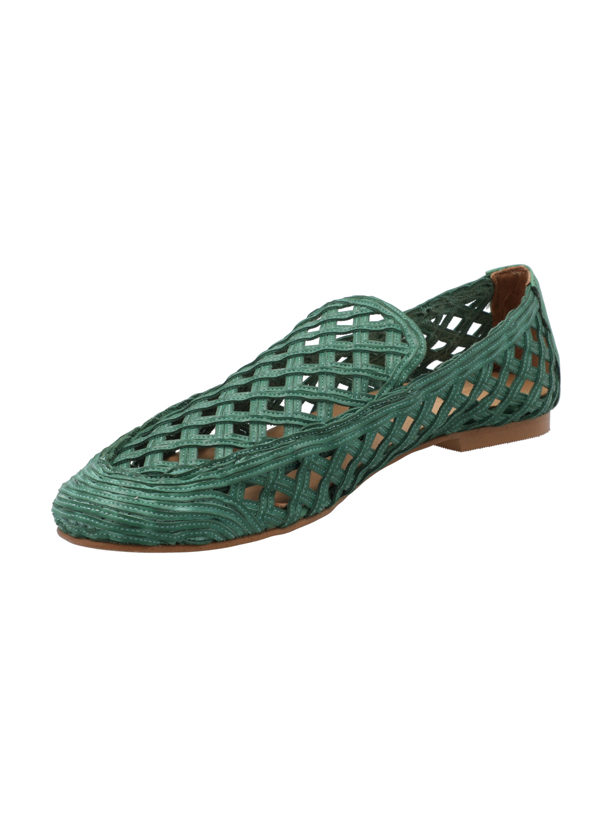 MOCASIN RAFIA MUJER MINGA VERDE ROCKFORD - 5