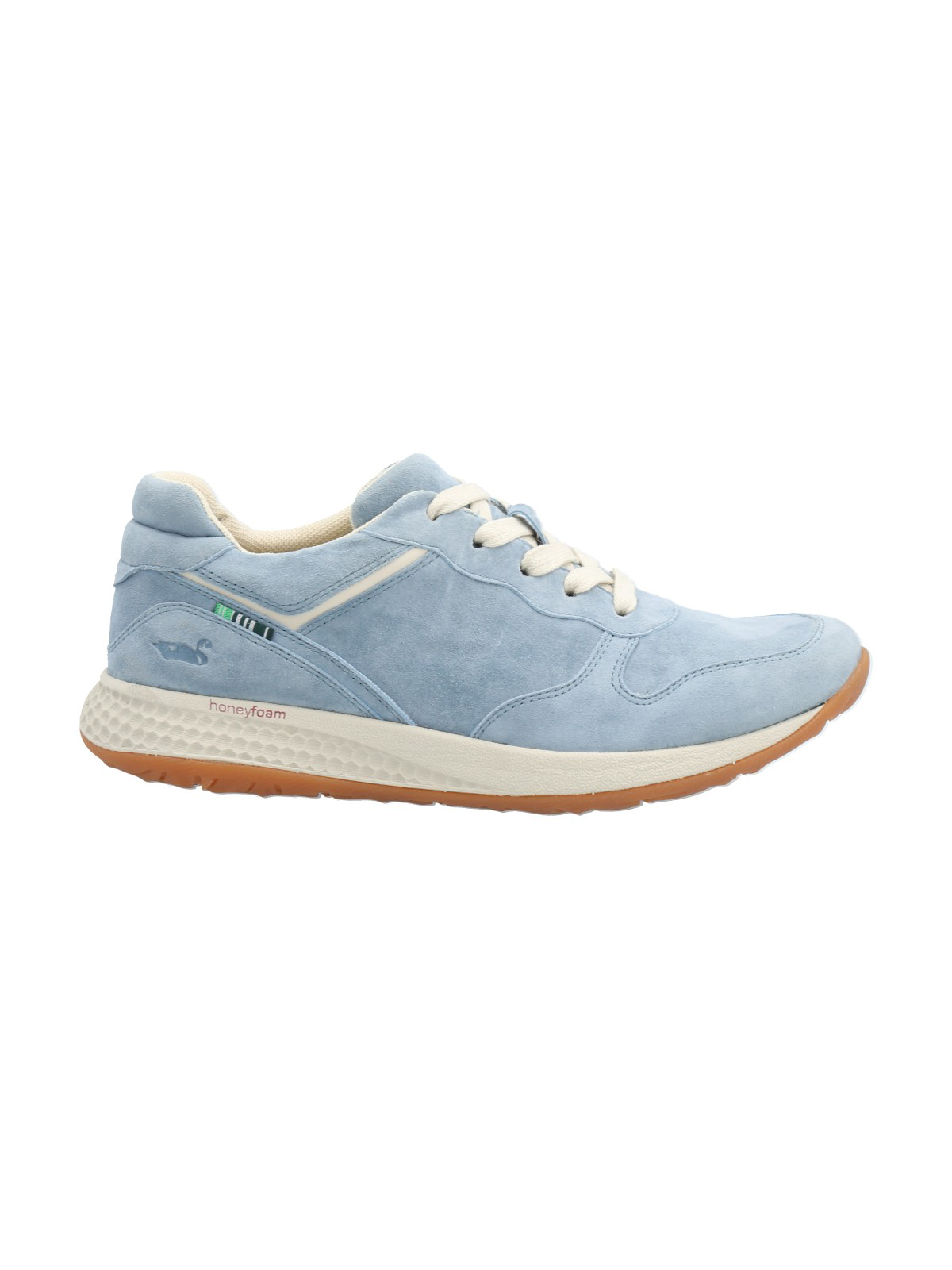 ZAPATILLA CUERO MUJER KANSAS AZUL ROCKFORD - 1
