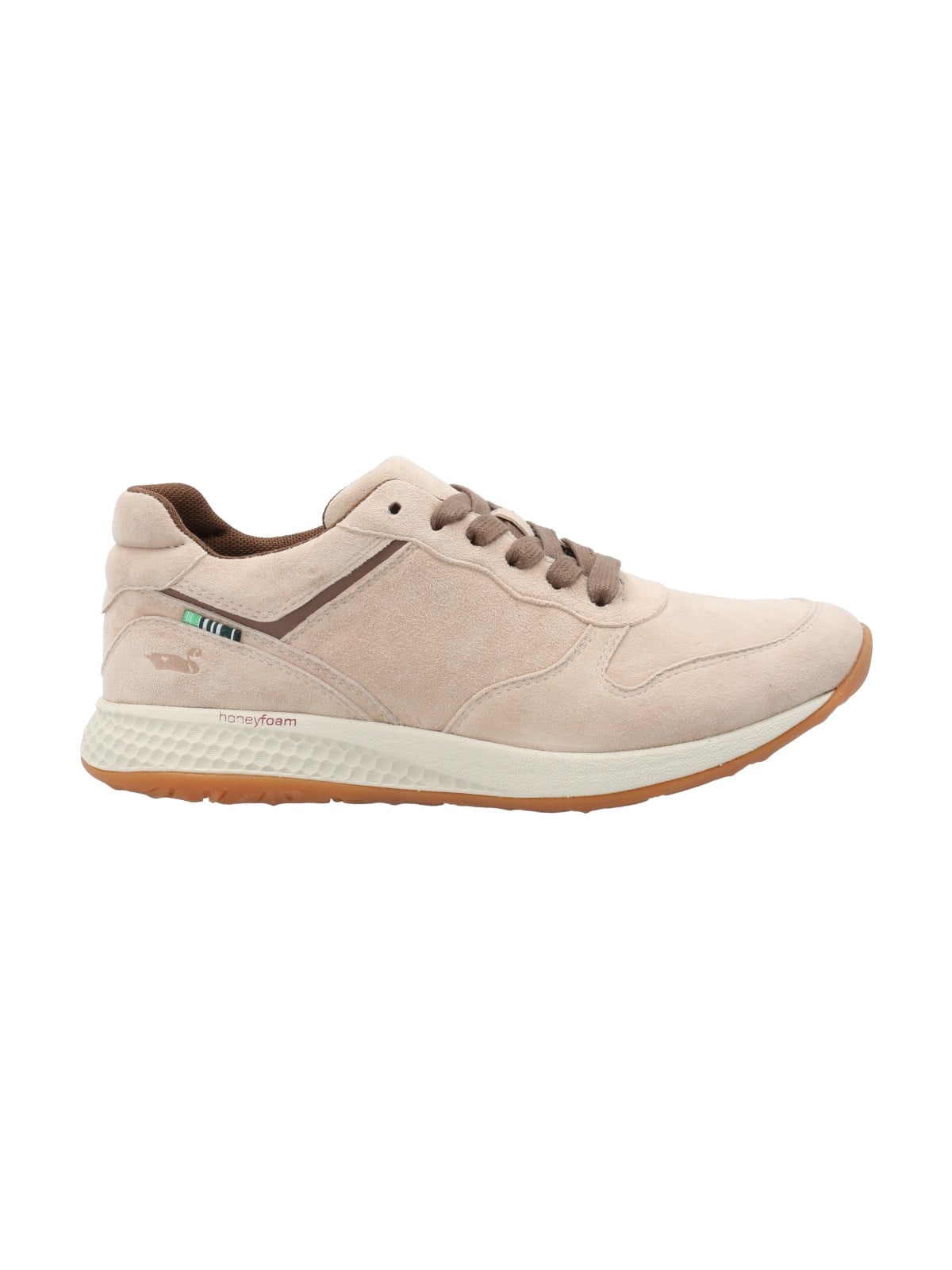 ZAPATILLA CUERO MUJER KANSAS BEIGE ROCKFORD - 1