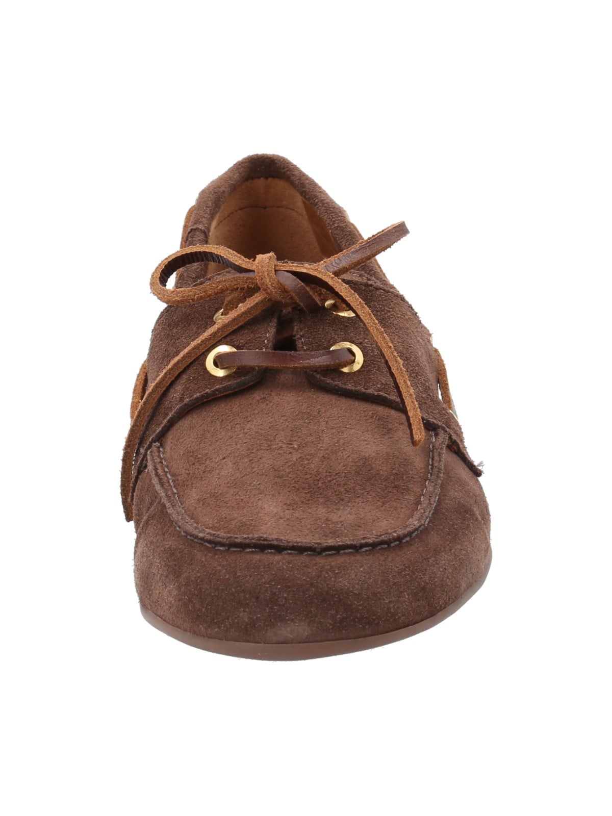 MOCASIN CUERO MUJER ROBERTA CHOCOLATE ROCKFORD - 4
