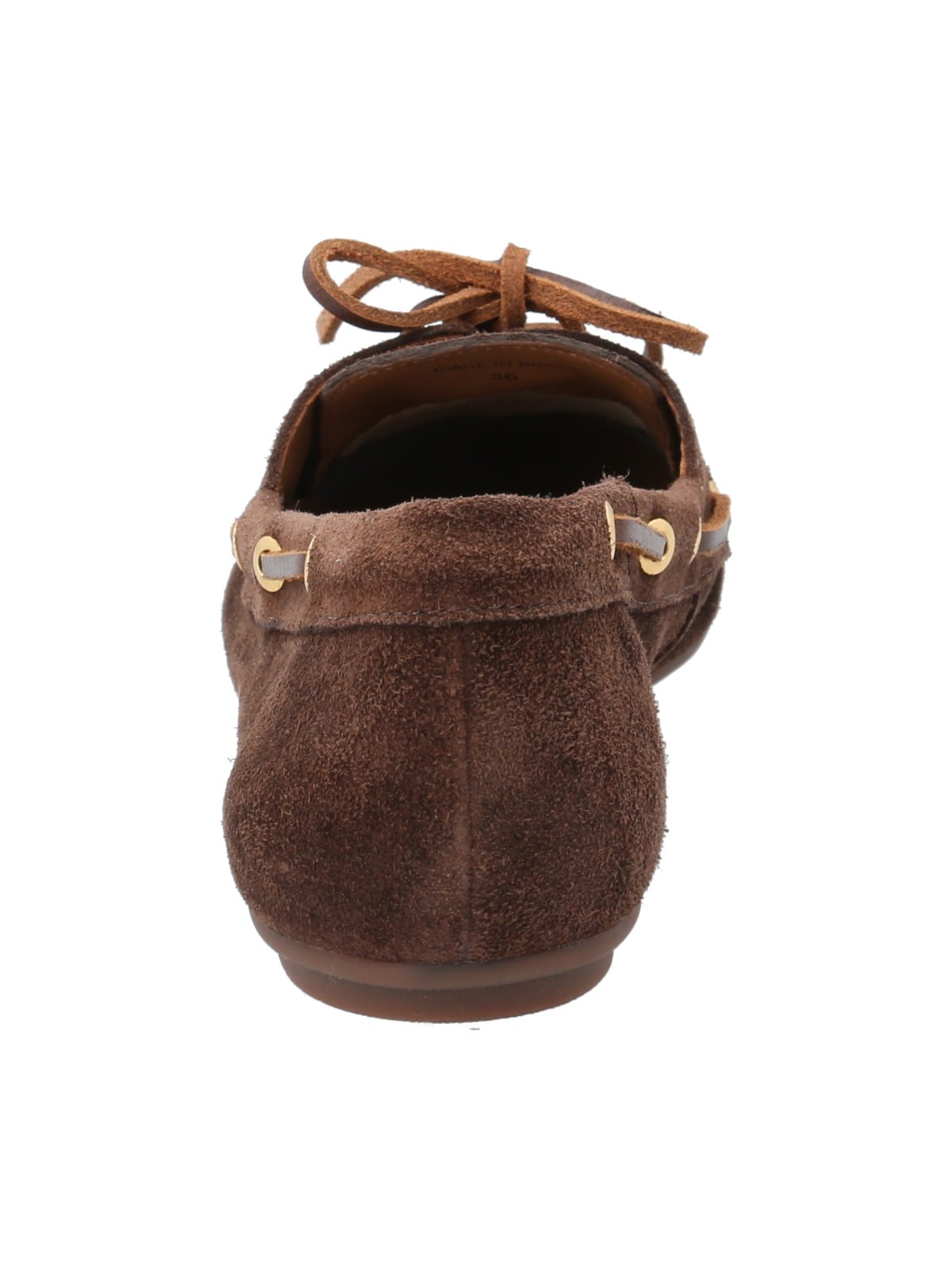 MOCASIN CUERO MUJER ROBERTA CHOCOLATE ROCKFORD - 7