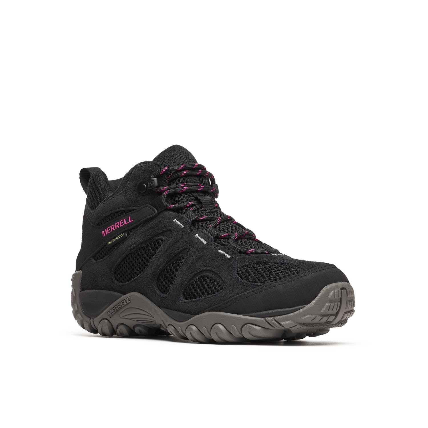 BOTIN MUJER YOKOTA 2 MID WP NEGRO MERRELL - 3