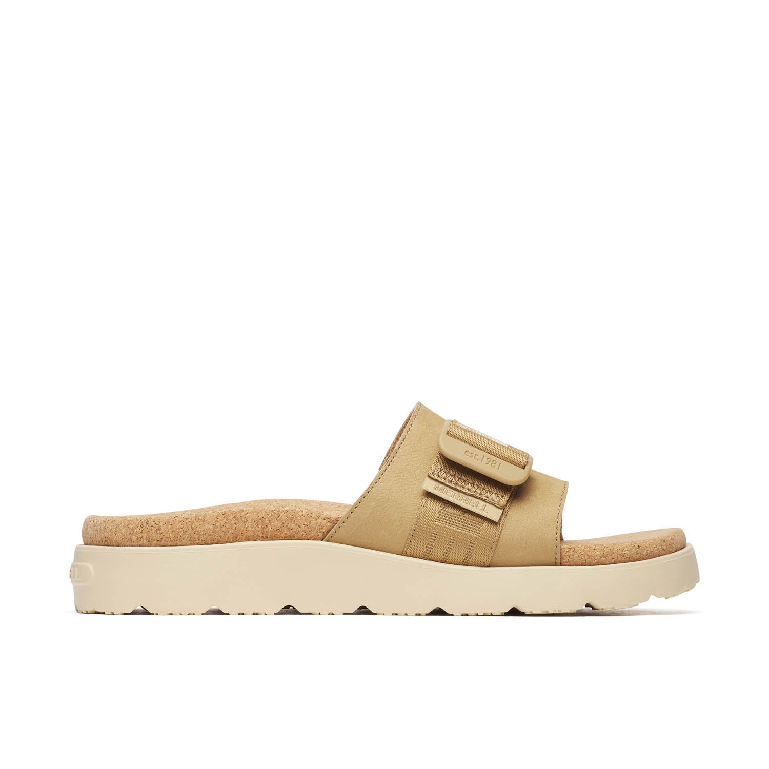 SANDALIA MUJER FLEUR SLIDE BEIGE MERRELL - 1