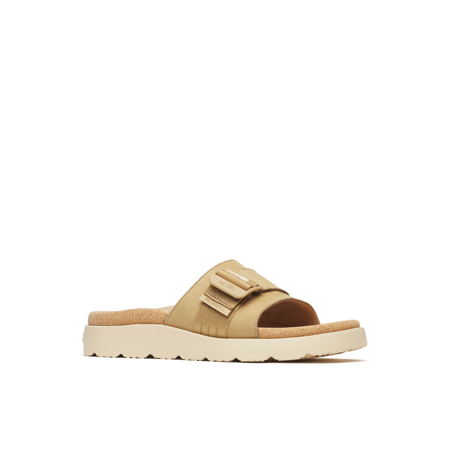 SANDALIA MUJER FLEUR SLIDE BEIGE MERRELL - 3