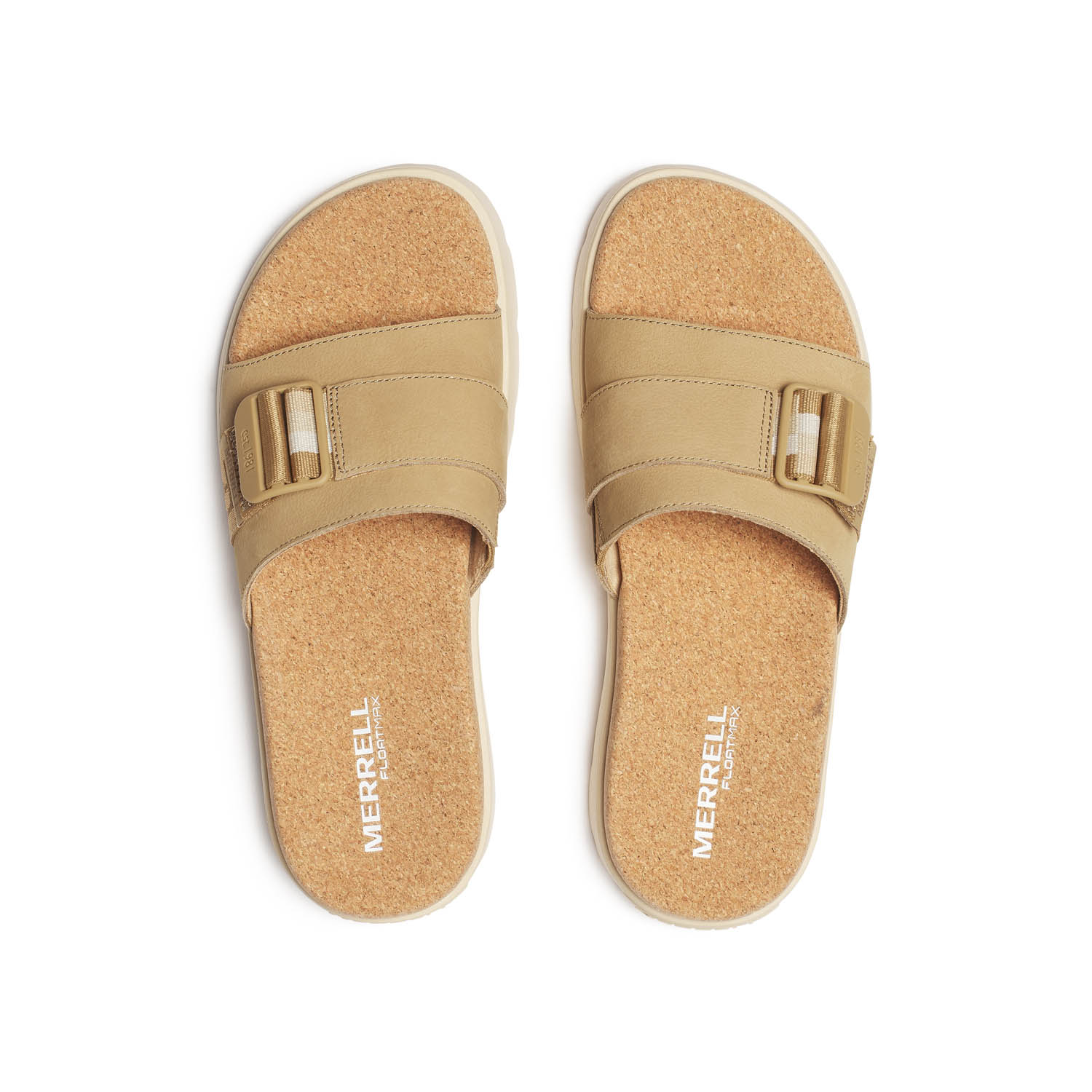 SANDALIA MUJER FLEUR SLIDE BEIGE MERRELL - 4
