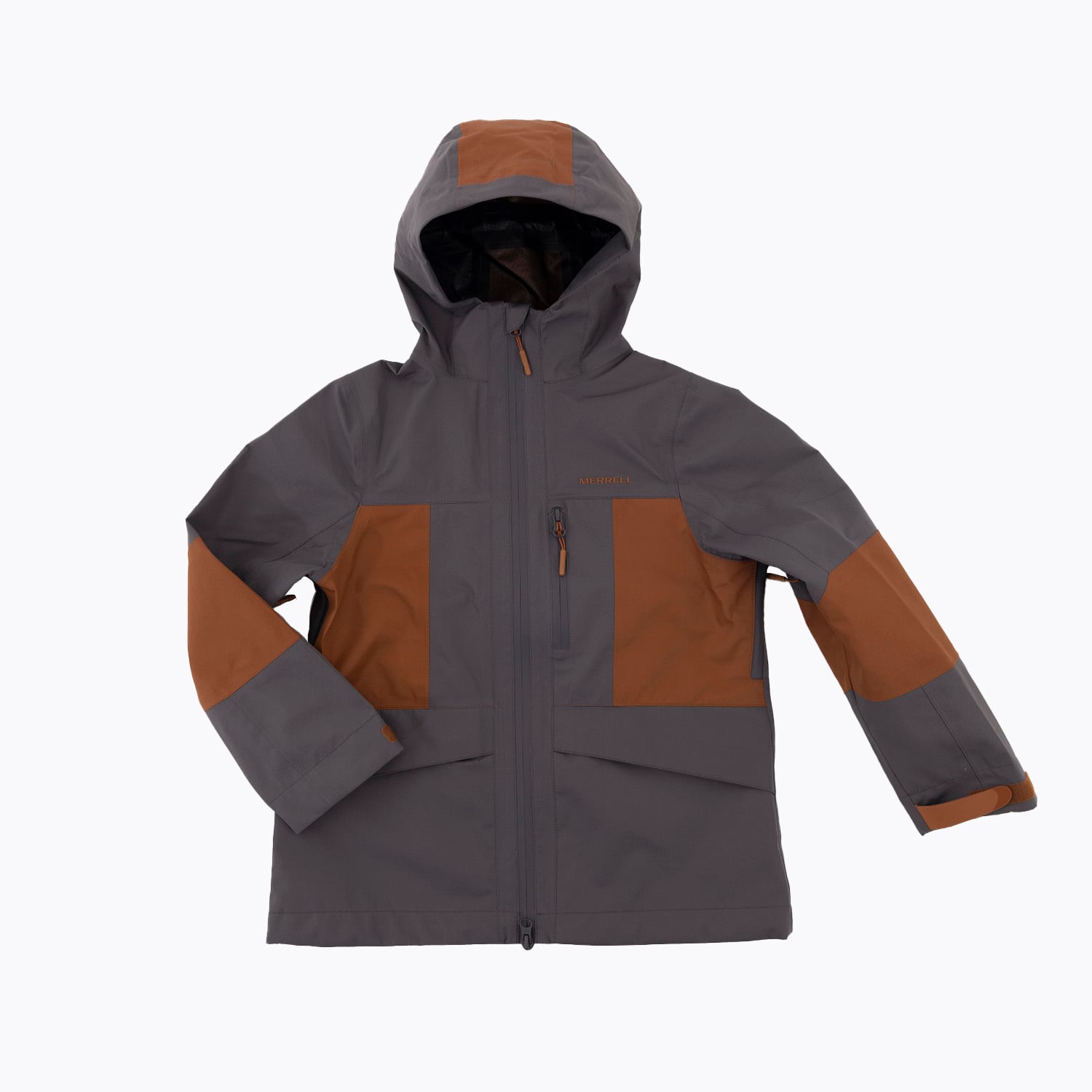 PARKA HADRSHELL WATERPROOF NIÑO RAIN GRIS MERRELL - 1