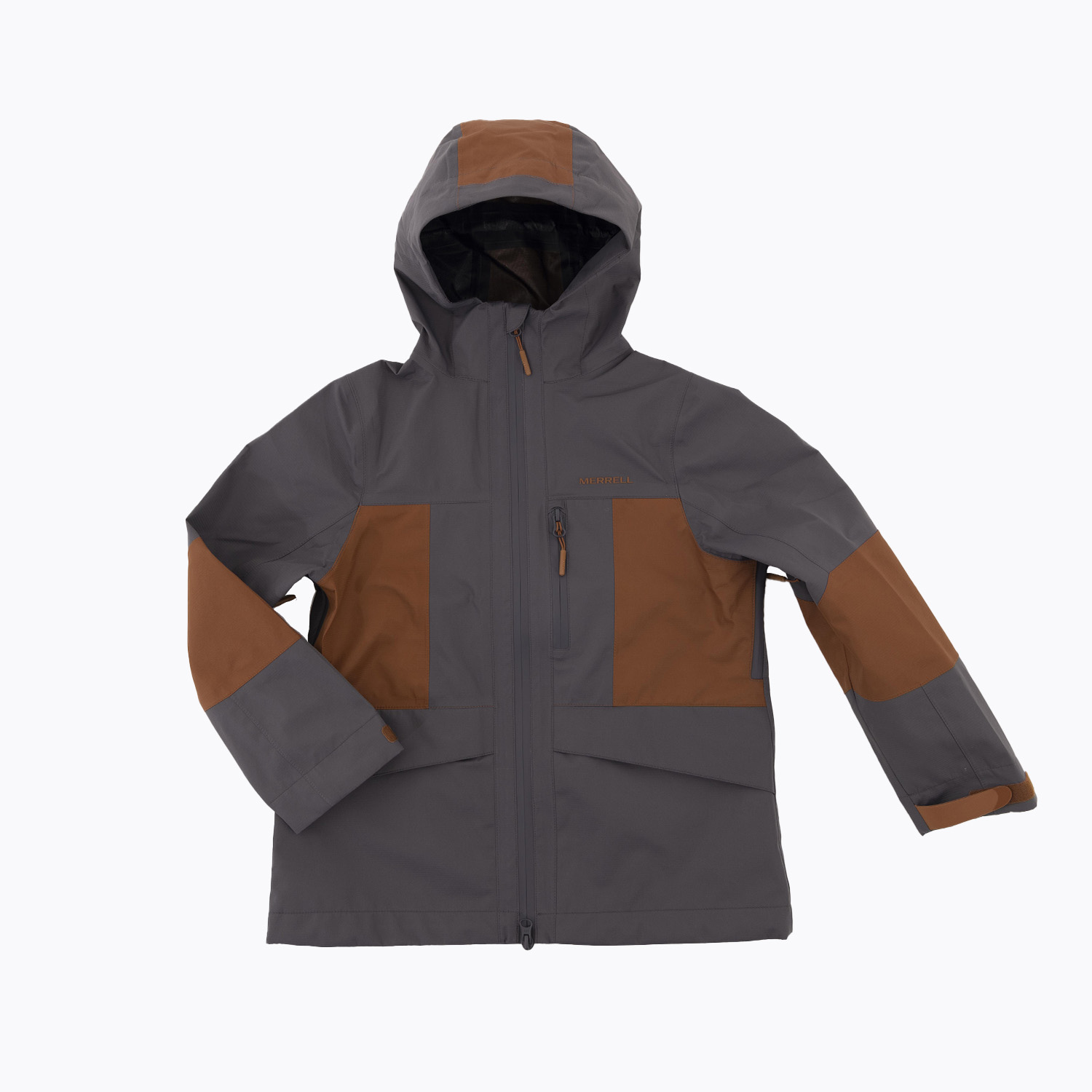 PARKA HADRSHELL WATERPROOF NIÑO RAIN GRIS MERRELL - 1