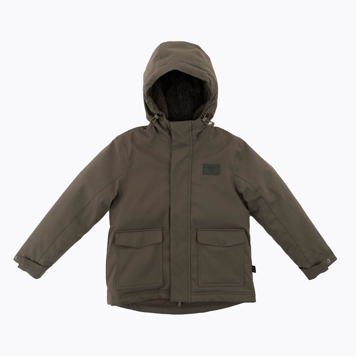 PARKA WATERPROOF NIÑO HUEMUL NEGRO MERRELL - 1