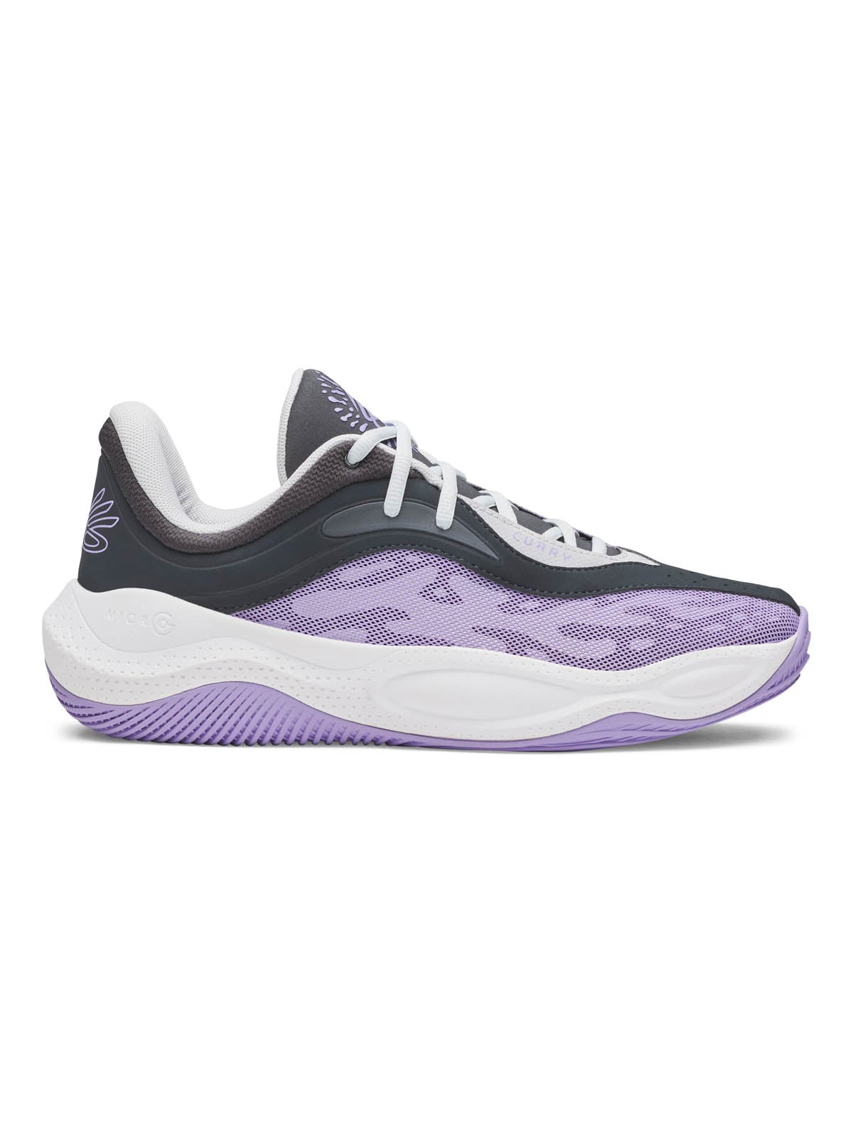 ZAPATILLA BASTEBALL CURRY SPLASH 25 GRISUA - 1
