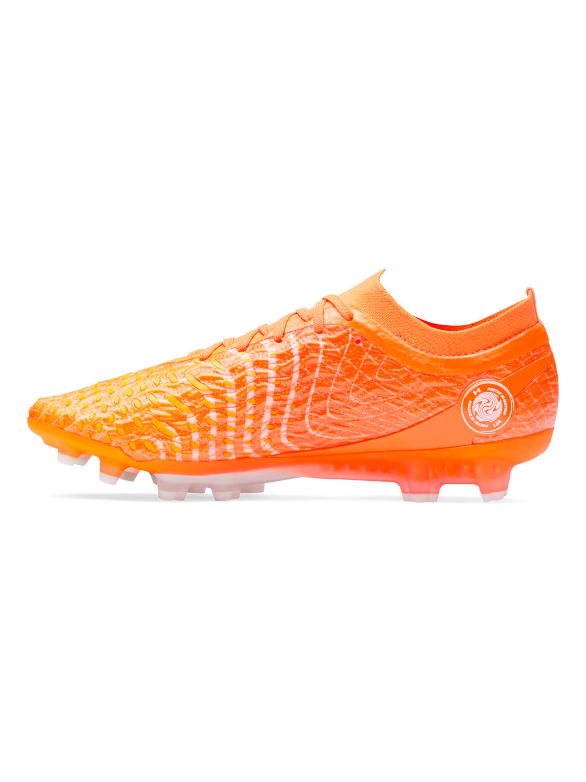 ZAPATO FOOTBALL HOMBRE MAGNETICO ELITE 5 FG NARANJA UA - 2