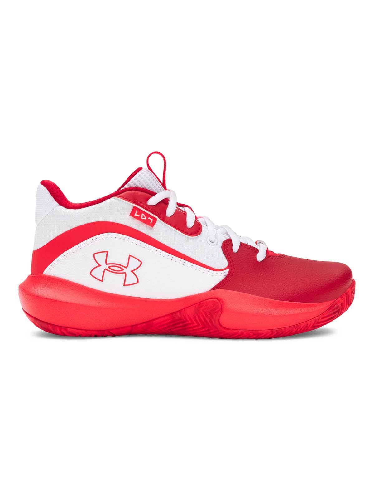 ZAPATILLA BASKET NIÑOS UNISEX LOCKDOWN 7 BLANCO UA - 1