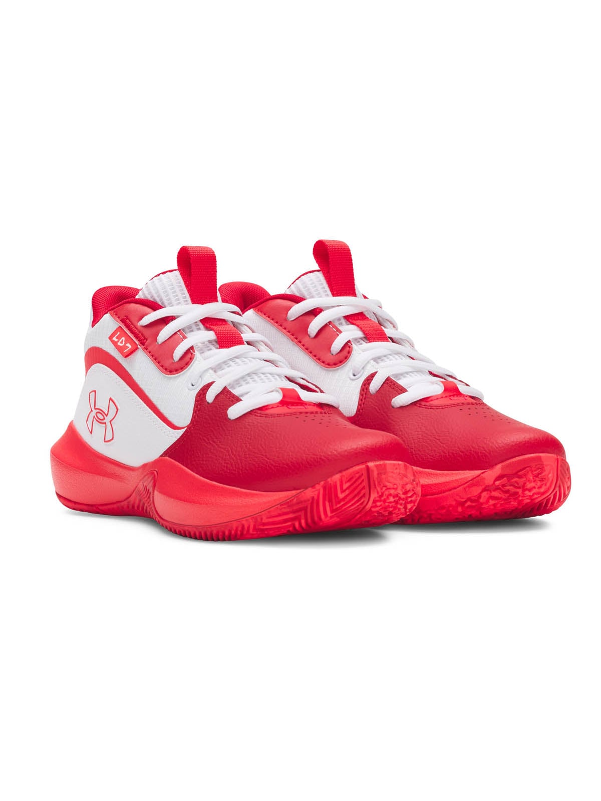 ZAPATILLA BASKET NIÑOS UNISEX LOCKDOWN 7 BLANCO UA - 6