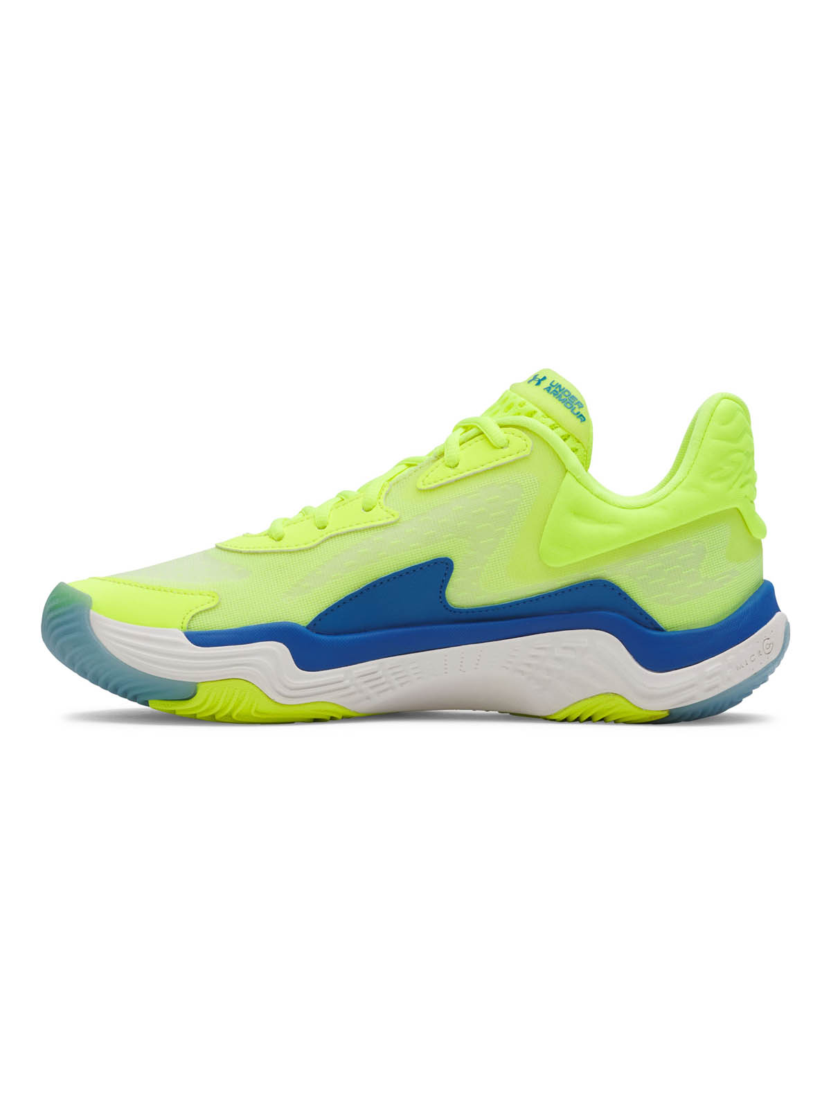 ZAPATILLA BASKET UNISEX SPAWN 7 AMARILLO UA - 2