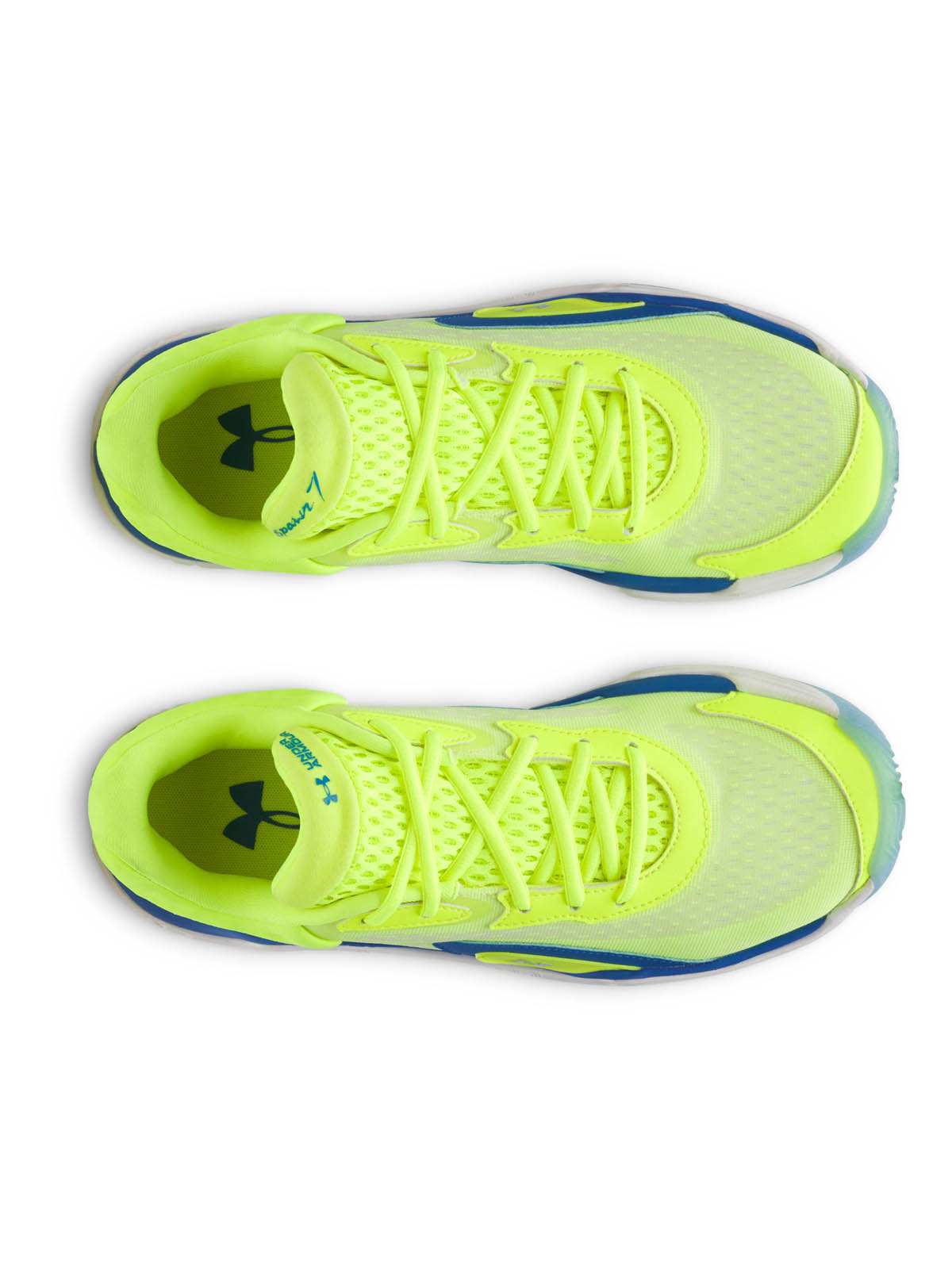 ZAPATILLA BASKET UNISEX SPAWN 7 AMARILLO UA - 5
