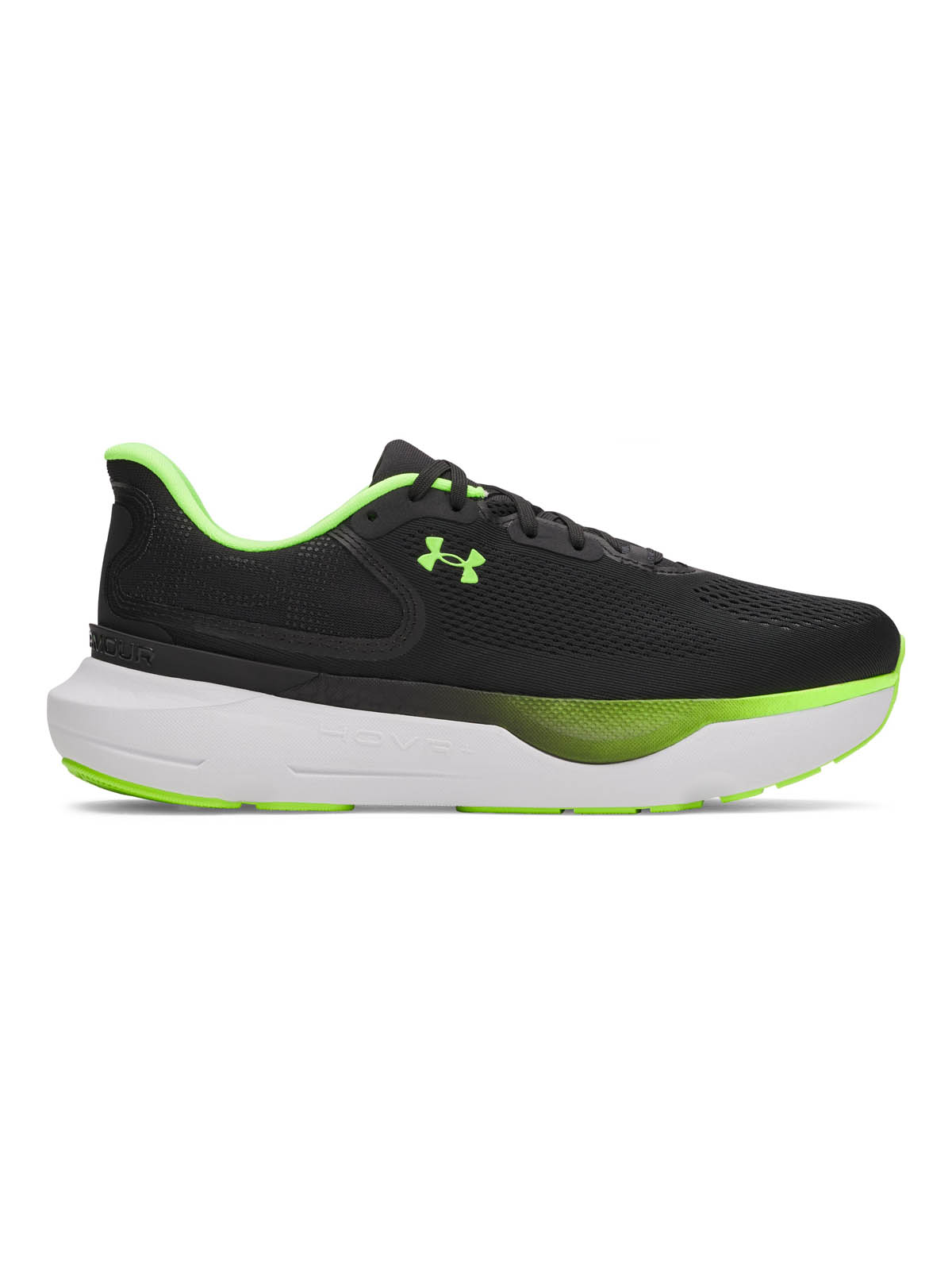 ZAPATILA RUNNING HOMBRE INFINITE PRO 2 NEGRO/VERDE UA - 1