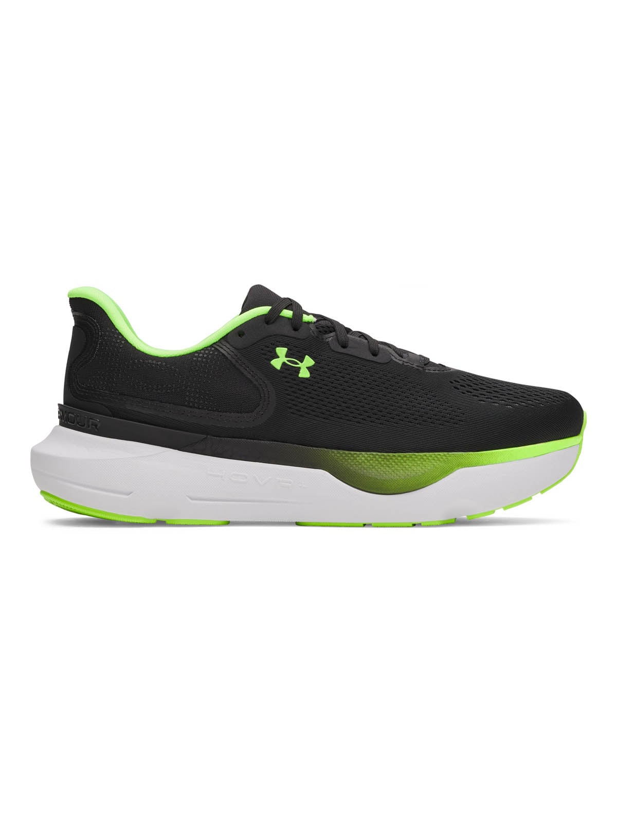 ZAPATILA RUNNING HOMBRE INFINITE PRO 2 NEGRO/VERDE UA - 1