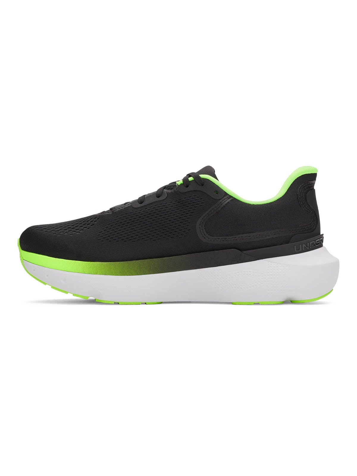 ZAPATILA RUNNING HOMBRE INFINITE PRO 2 NEGRO/VERDE UA - 2