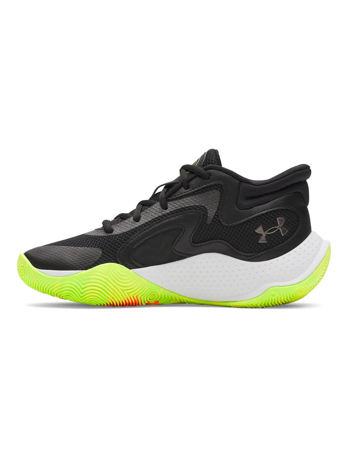 ZAPATILLA UNISEX UA GS JET 25 NEGROUA - 2