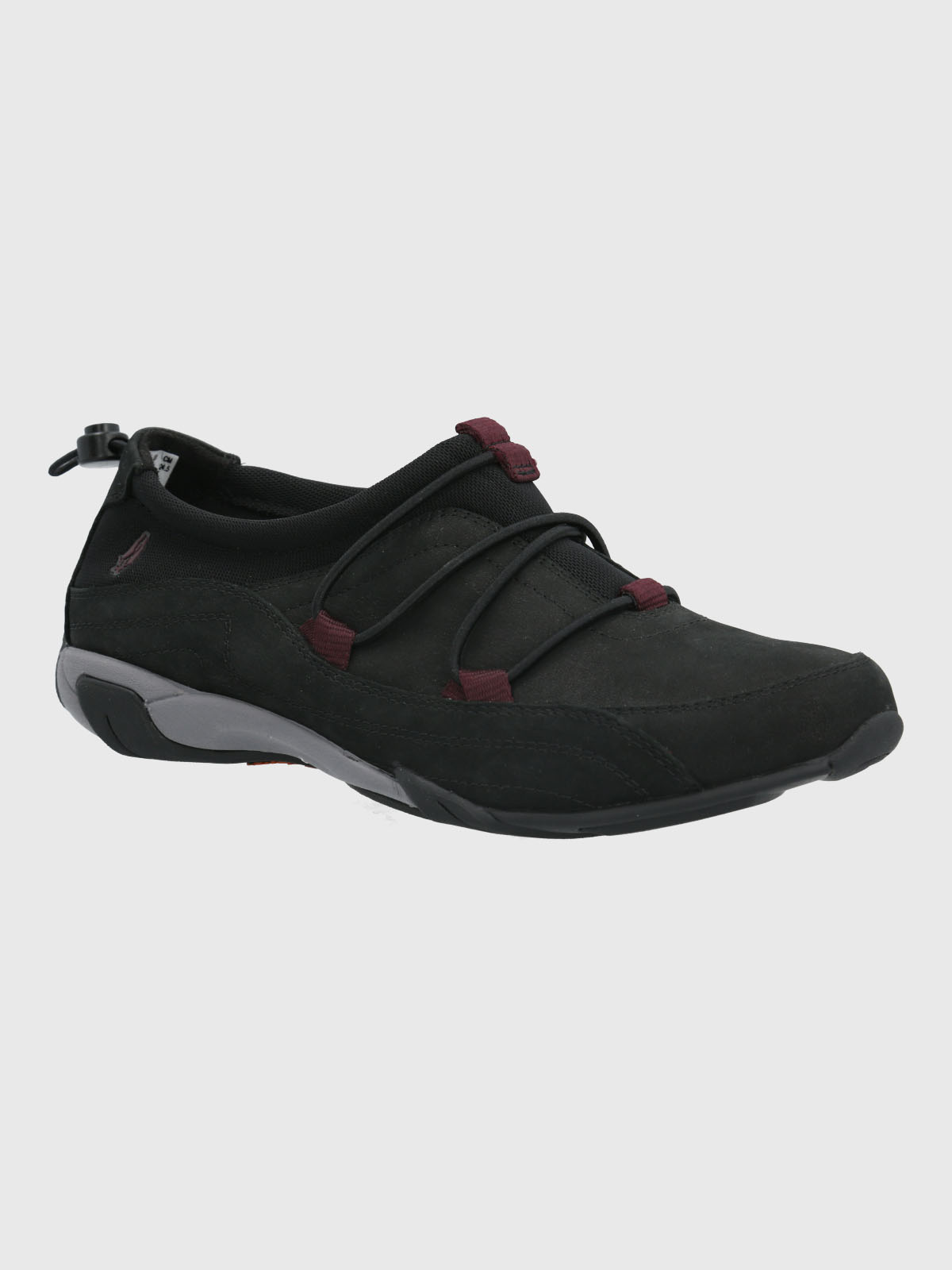 ZAPATILLA CUERO MUJER COIL NEGRO HUSH PUPPIES - 1