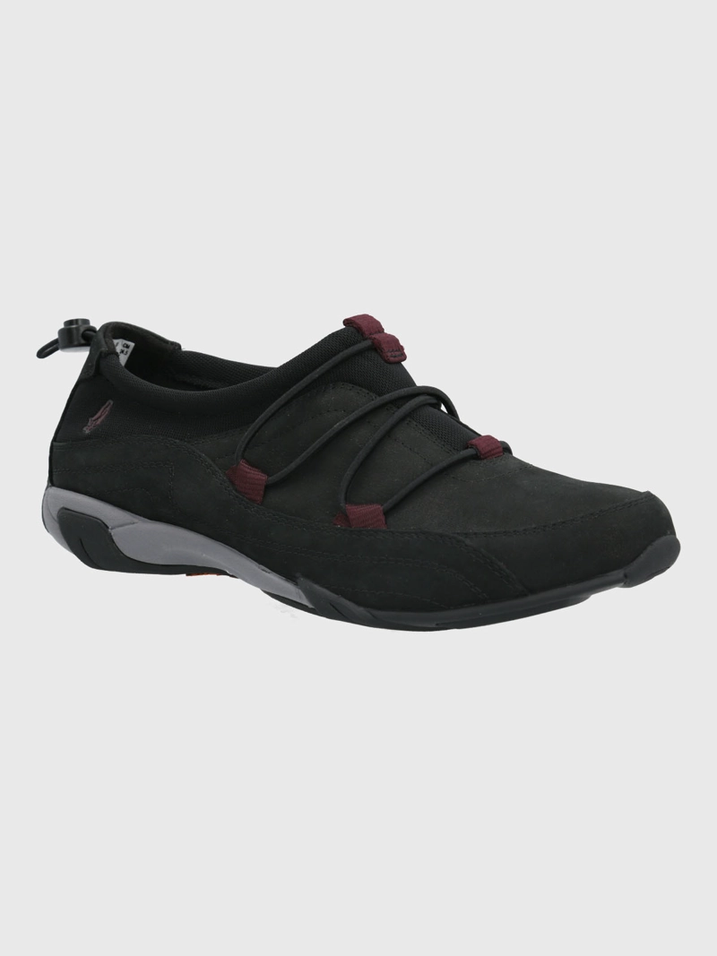 ZAPATILLA CUERO MUJER COIL NEGRO HUSH PUPPIES - 1