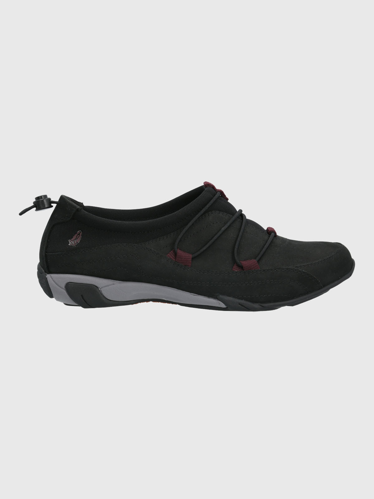 ZAPATILLA CUERO MUJER COIL NEGRO HUSH PUPPIES - 2