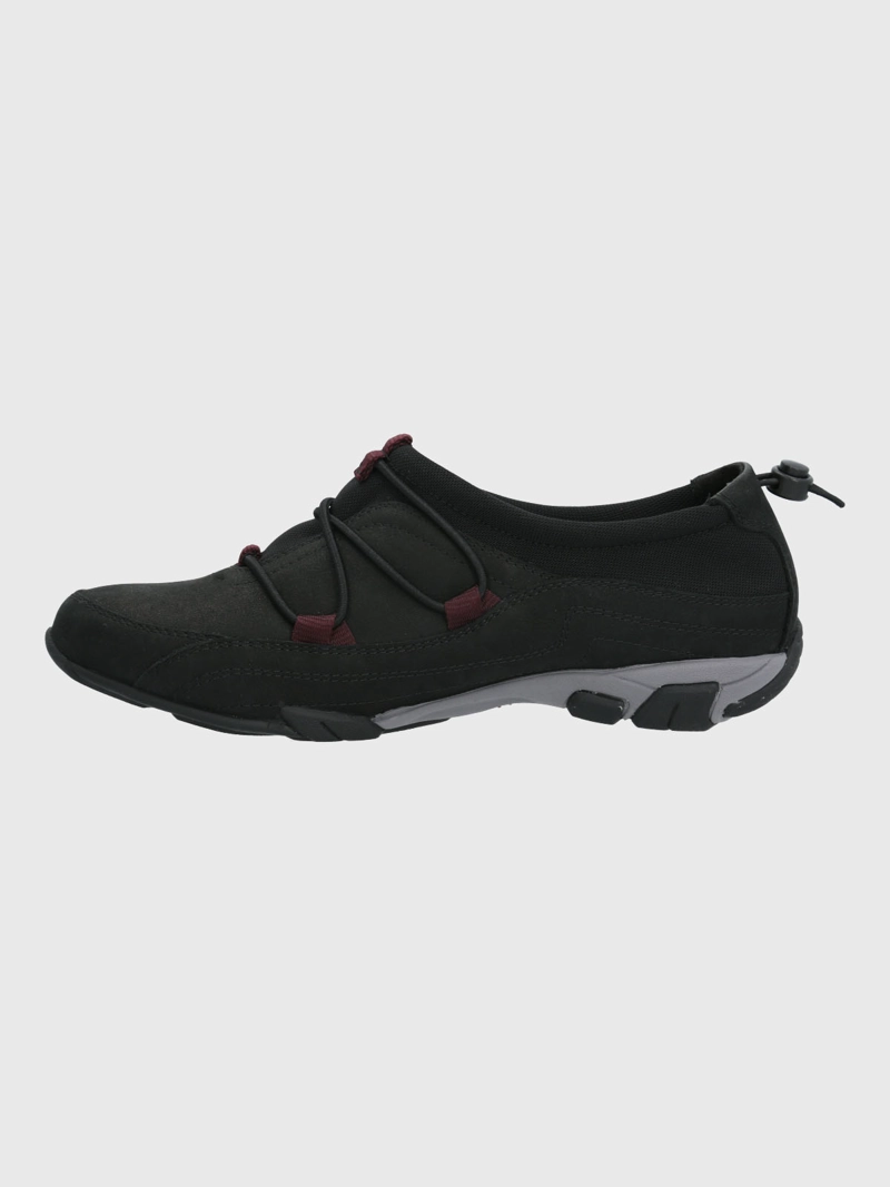 ZAPATILLA CUERO MUJER COIL NEGRO HUSH PUPPIES - 6
