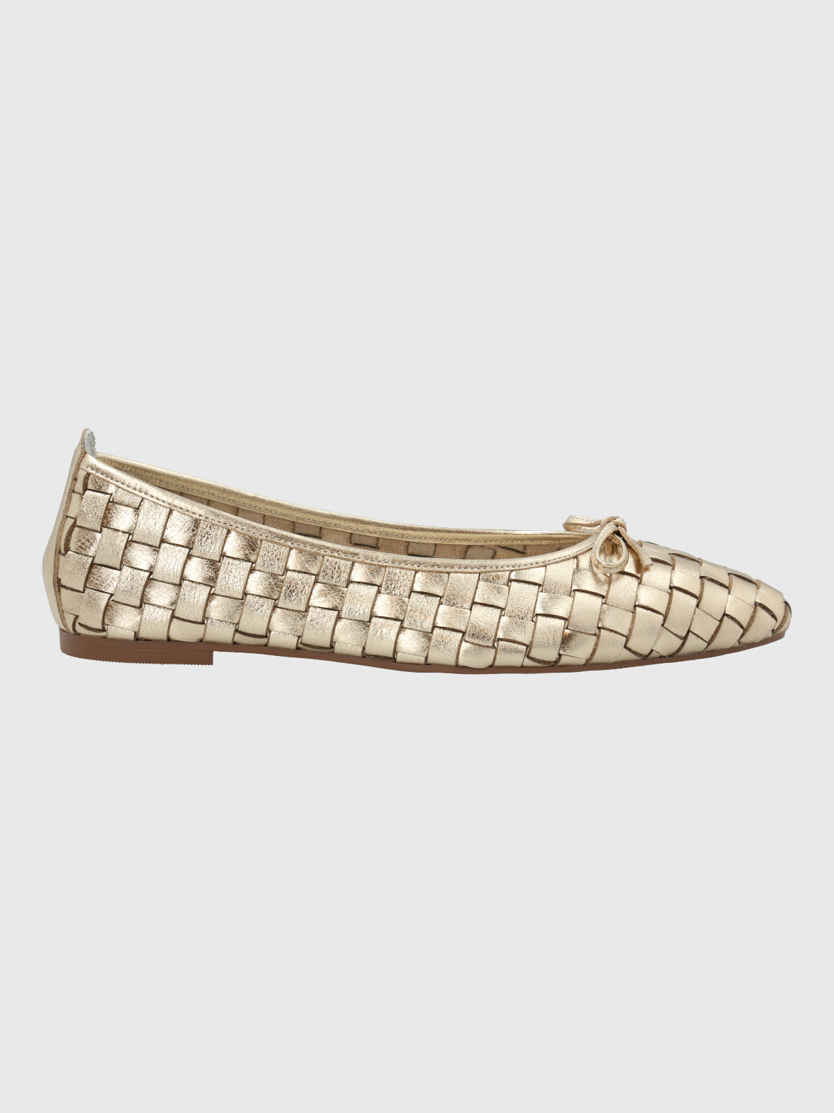 BALLERINA CUERO MUJER GIANNI DORADO HUSH PUPPIES - 2