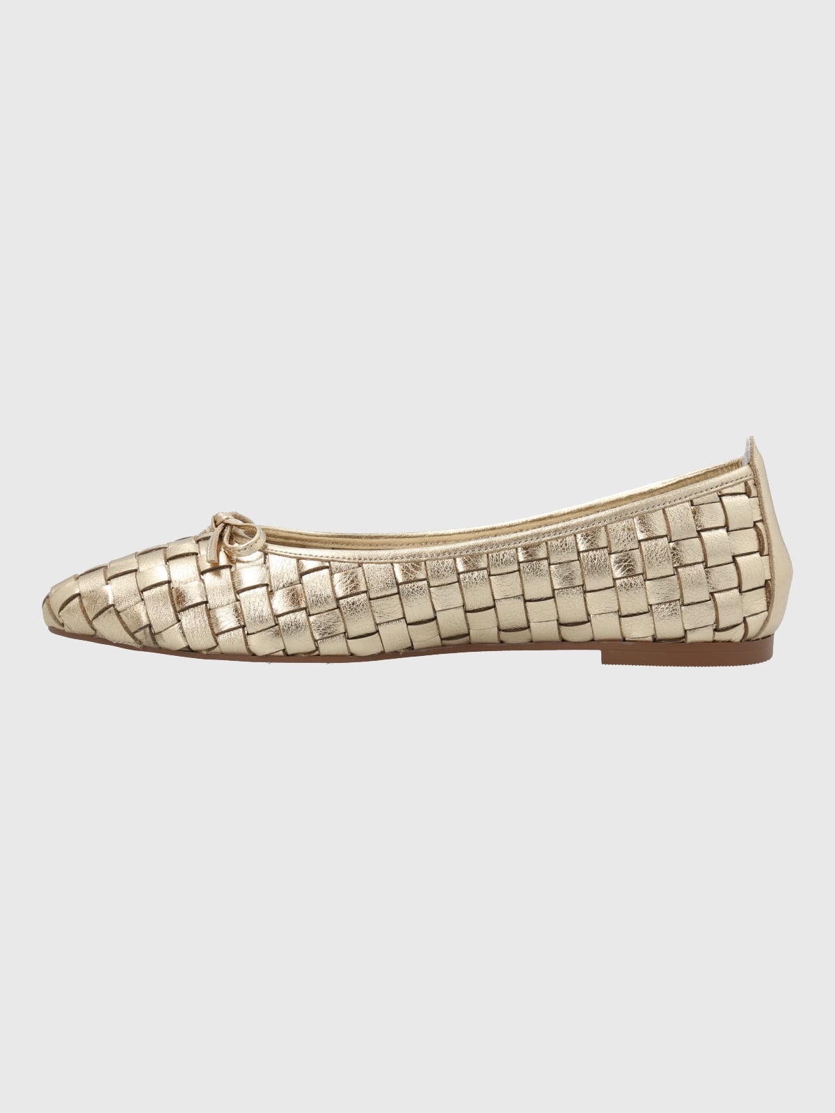 BALLERINA CUERO MUJER GIANNI DORADO HUSH PUPPIES - 6