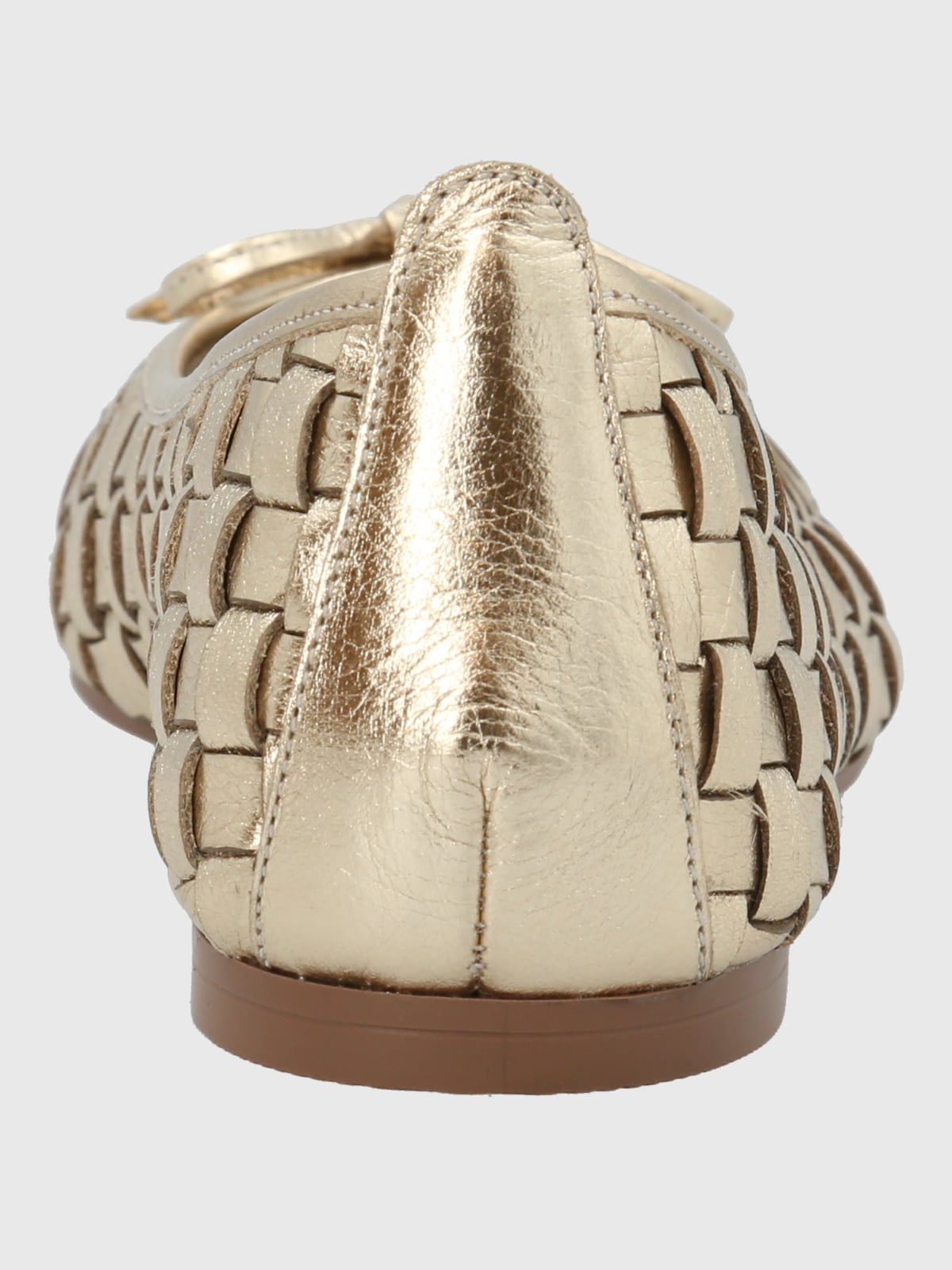 BALLERINA CUERO MUJER GIANNI DORADO HUSH PUPPIES - 7