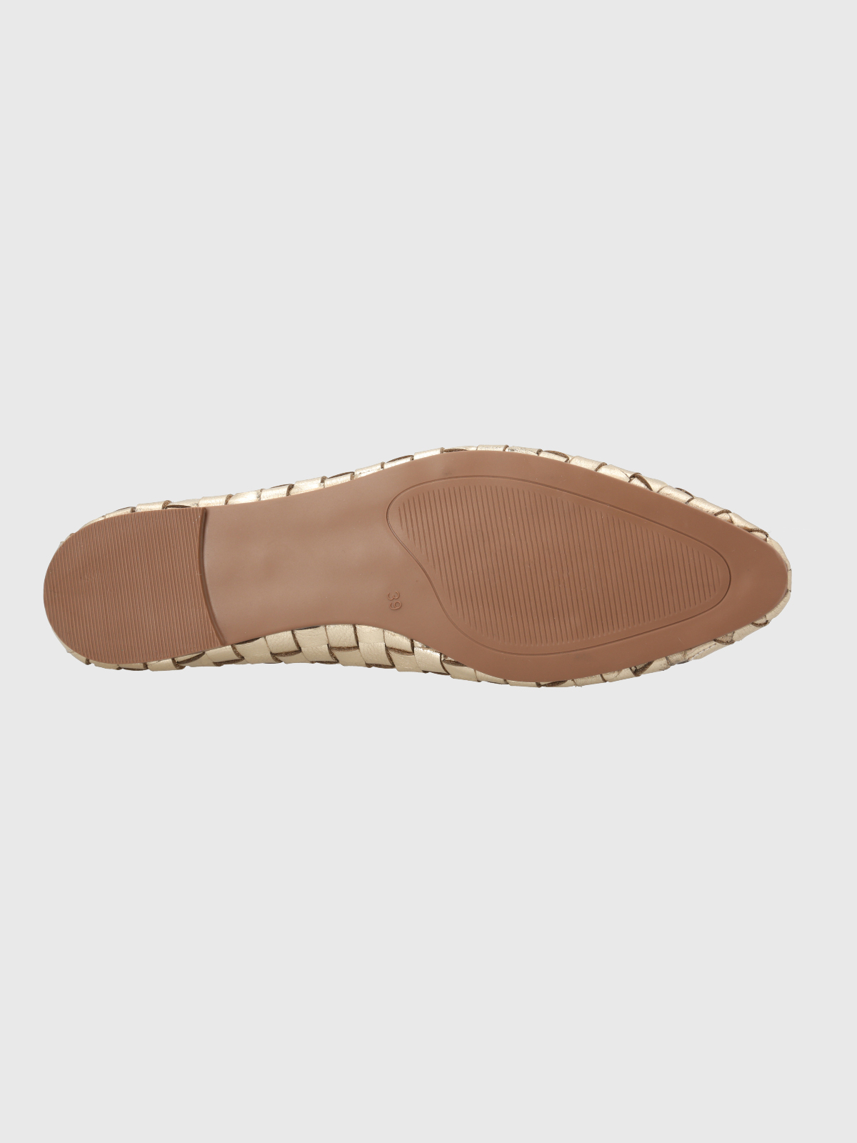 BALLERINA CUERO MUJER GIANNI DORADO HUSH PUPPIES - 8