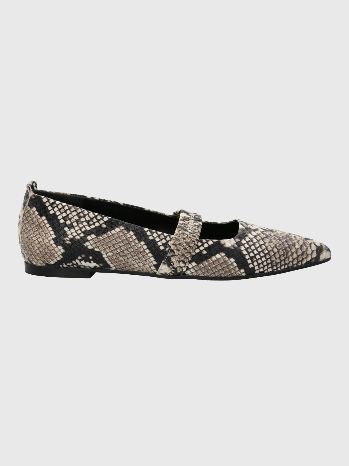 BALLERINA CUERO MUJER ZANDER GRIS HUSH PUPPIES - 2