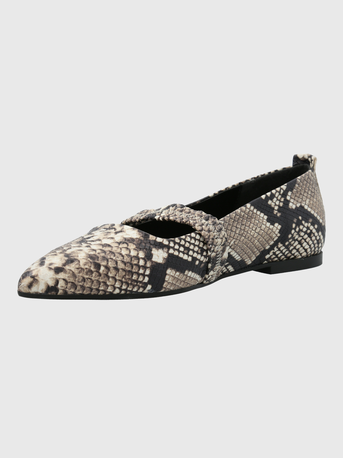 BALLERINA CUERO MUJER ZANDER GRIS HUSH PUPPIES - 5