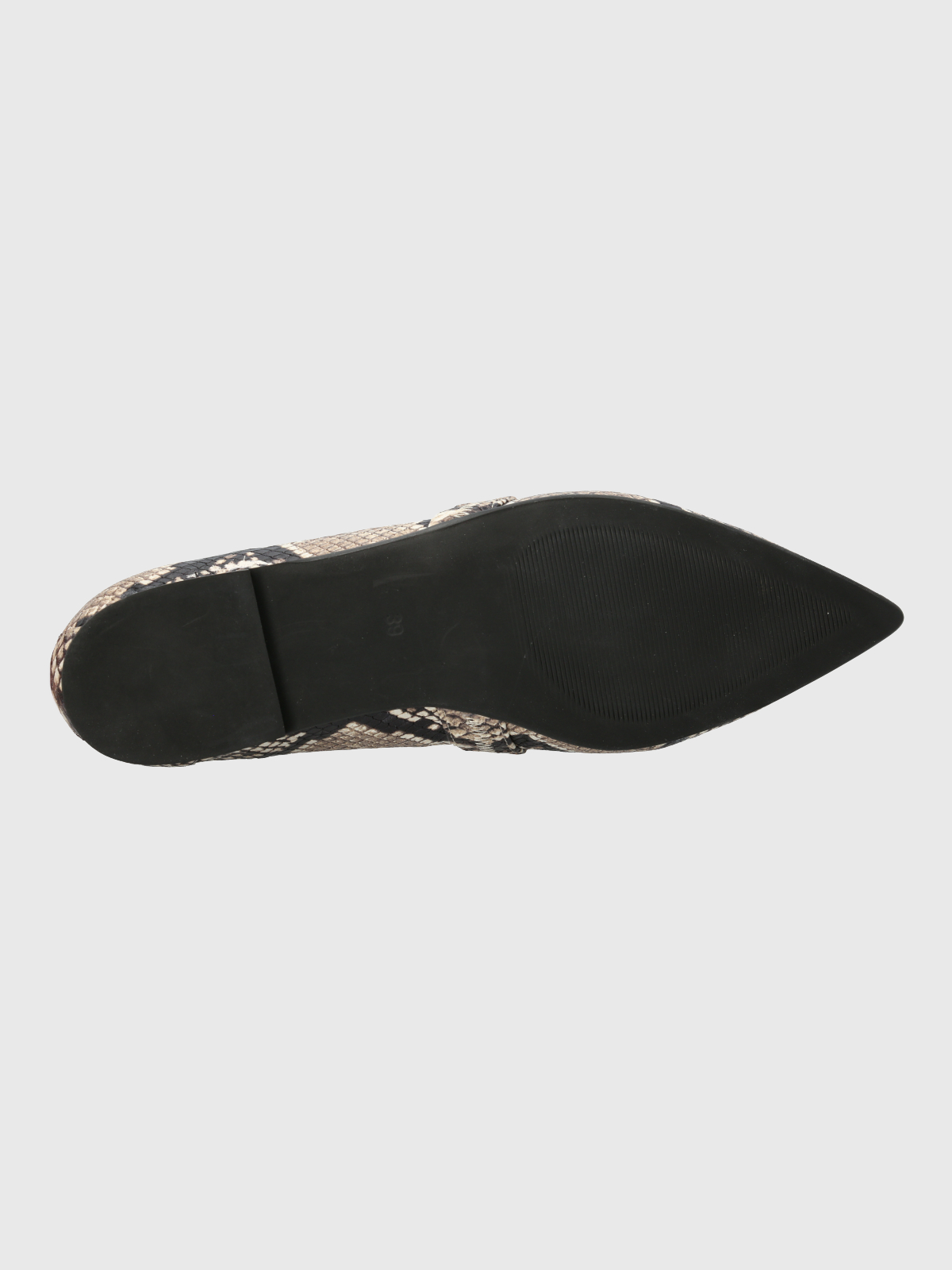 BALLERINA CUERO MUJER ZANDER GRIS HUSH PUPPIES - 8