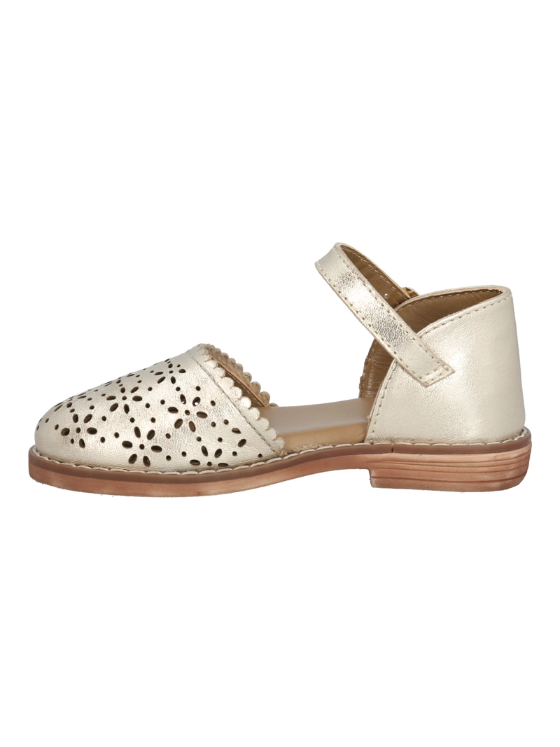 SANDALIA CUERO NIÑA KASU DORADO HUSH PUPPIES - 6