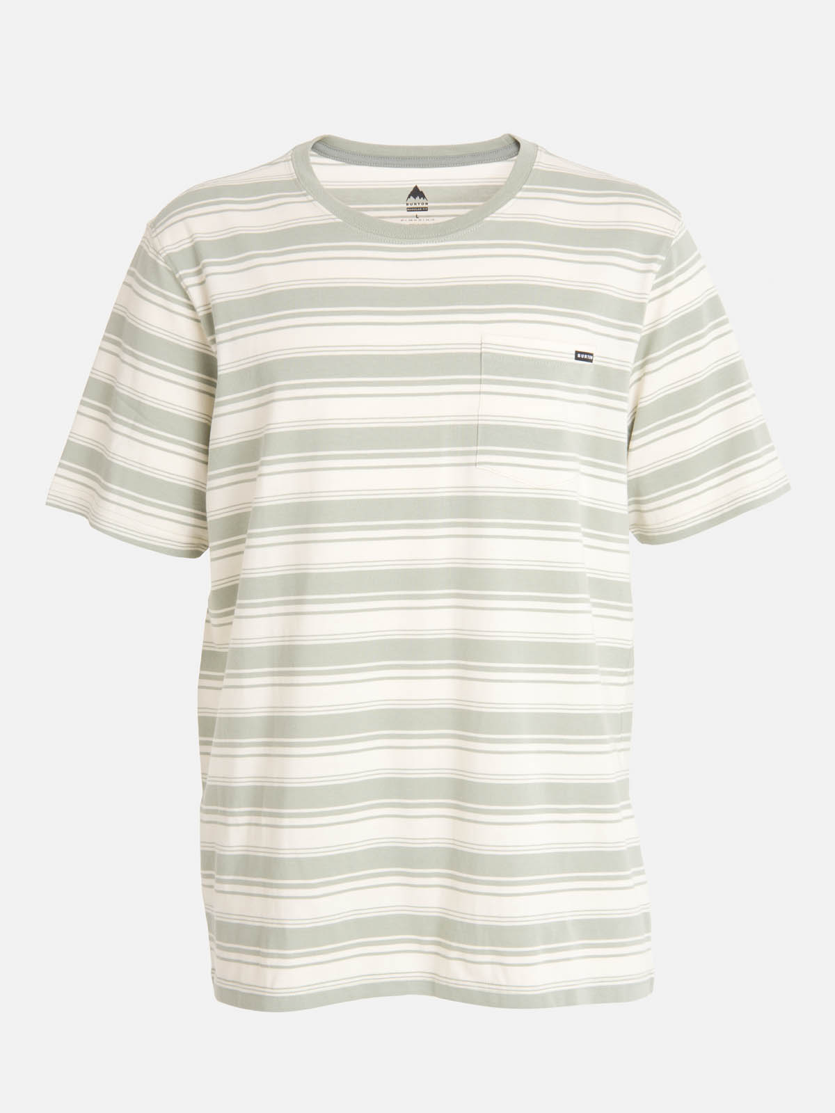 POLERA M/C HOMBRE STRIPE GRIS BURTON - 7
