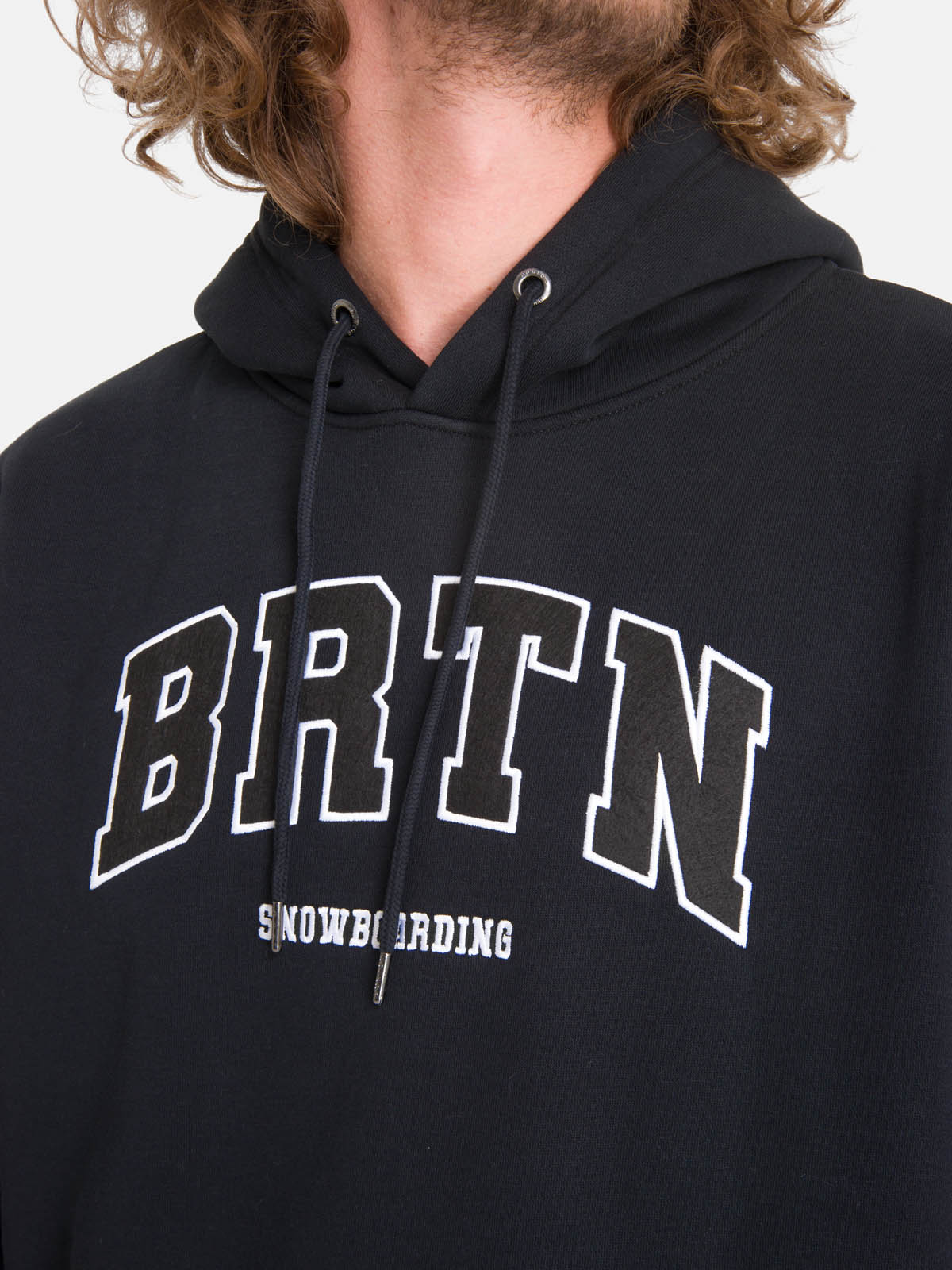 POLERON HOMBRE COLLEGE HOODIE NEGRO BURTON - 5