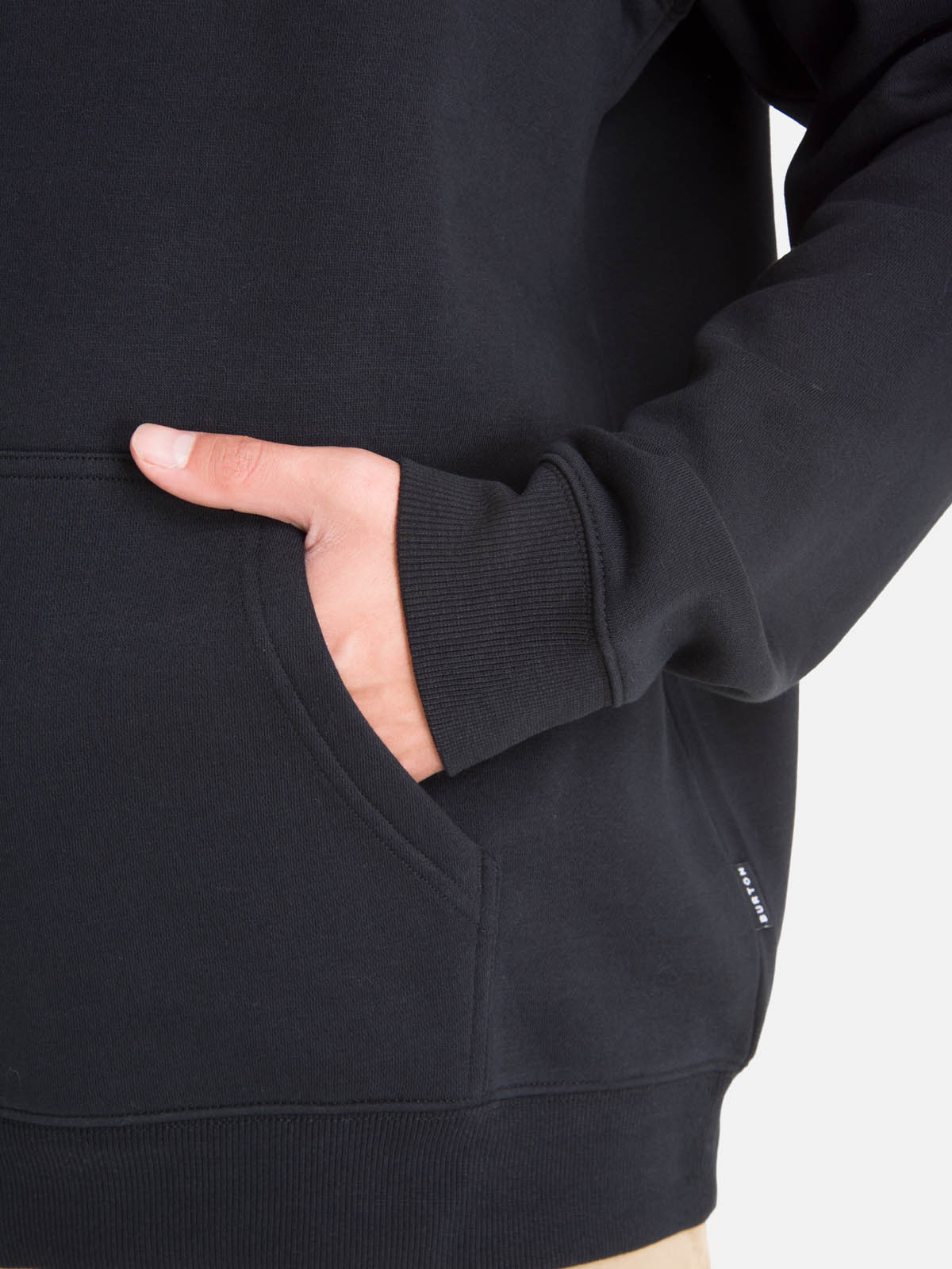 POLERON HOMBRE COLLEGE HOODIE NEGRO BURTON - 6