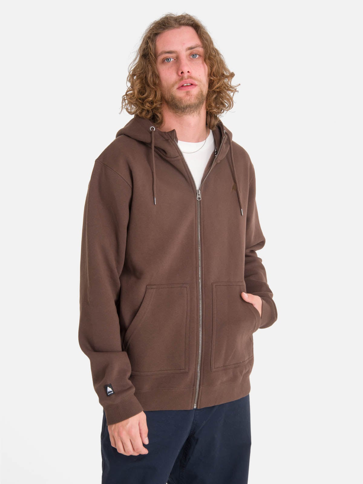 POLERON HOMBRE ELEMENTAL HOODIE CAFE BURTON - 1