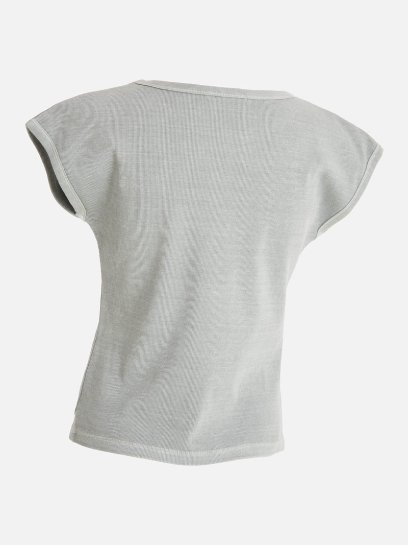 POLERA M/C MUJER ESSENTIAL GRIS BURTON - 7