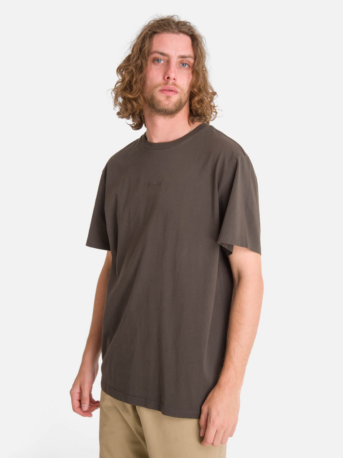POLERA M/C HOMBRE ESSENTIAL NEGRO BURTON - 1