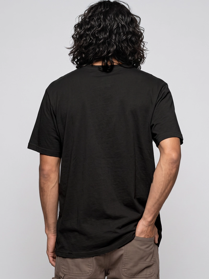 POLERA M/C HOMBRE ESSENTIAL NEGRO BURTON - 4