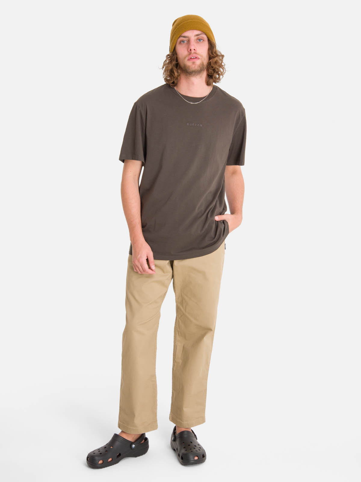 POLERA M/C HOMBRE ESSENTIAL NEGRO BURTON - 4