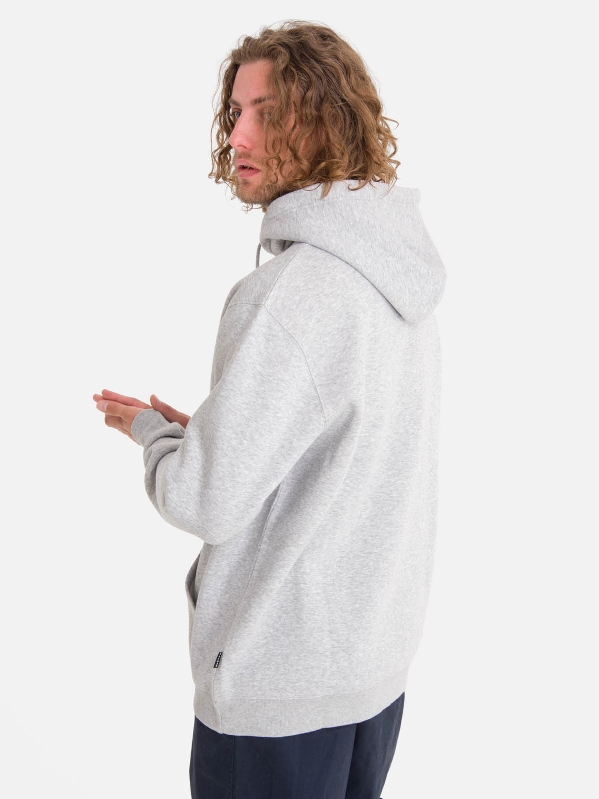 POLERON HOMBRE COLLEGE HOODIE GRIS BURTON - 2