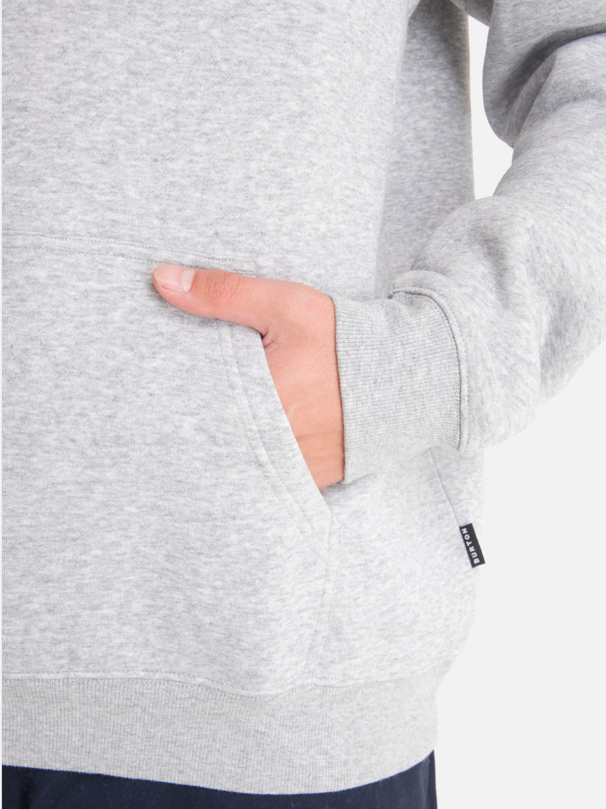 POLERON HOMBRE COLLEGE HOODIE GRIS BURTON - 6