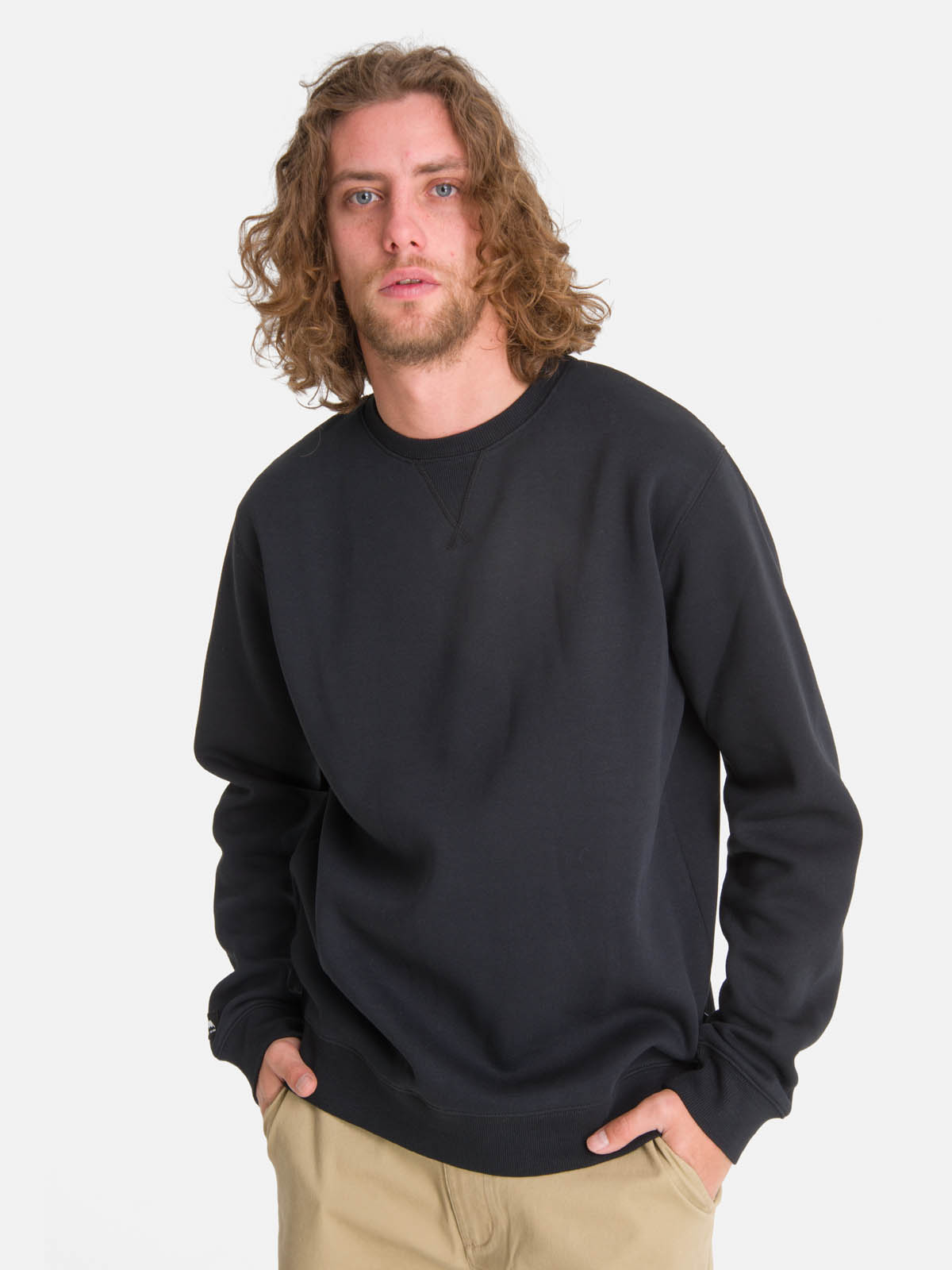 POLERON HOMBRE ESSENTIAL NEGRO BURTON - 1