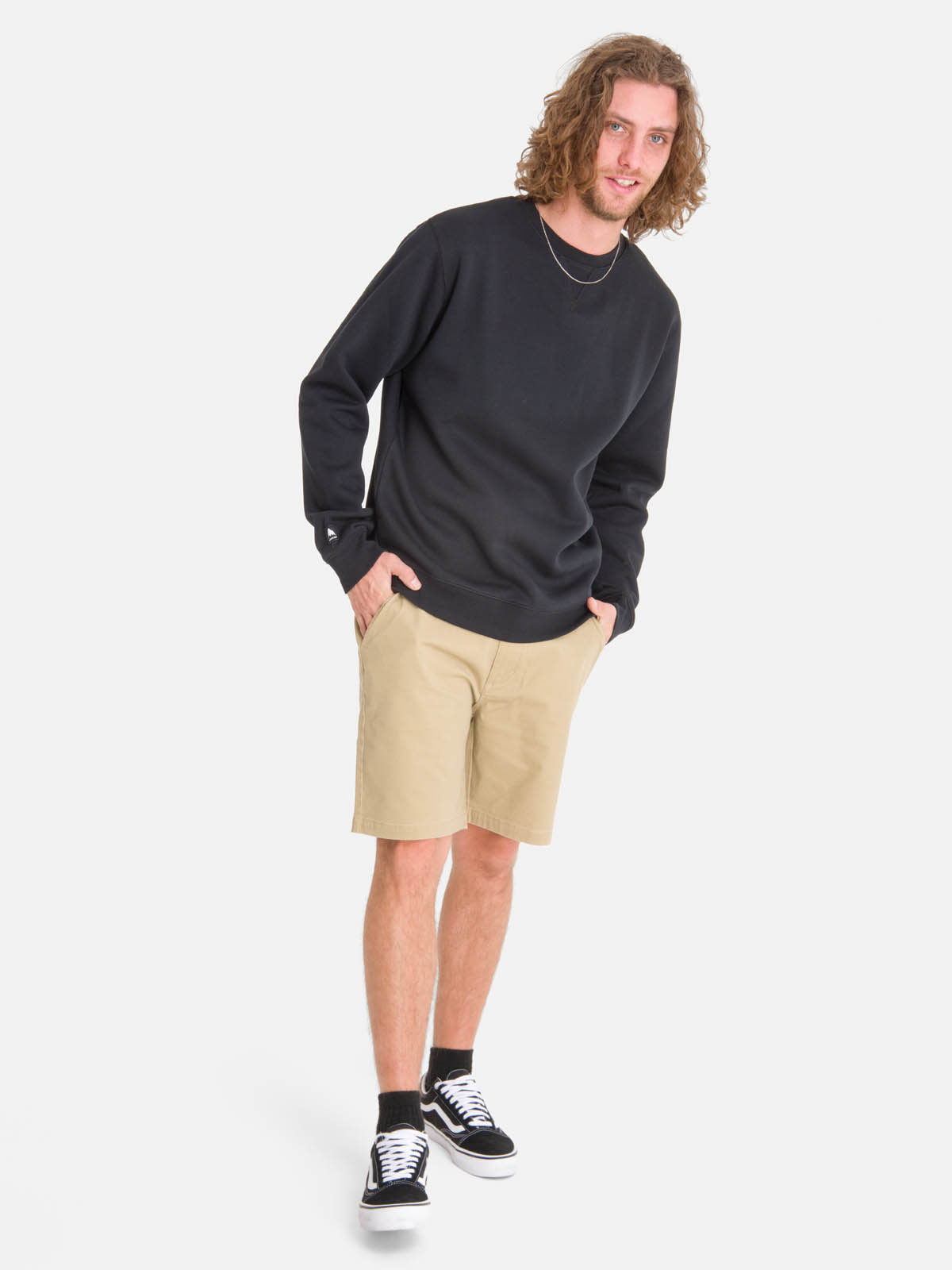 POLERON HOMBRE ESSENTIAL NEGRO BURTON - 4