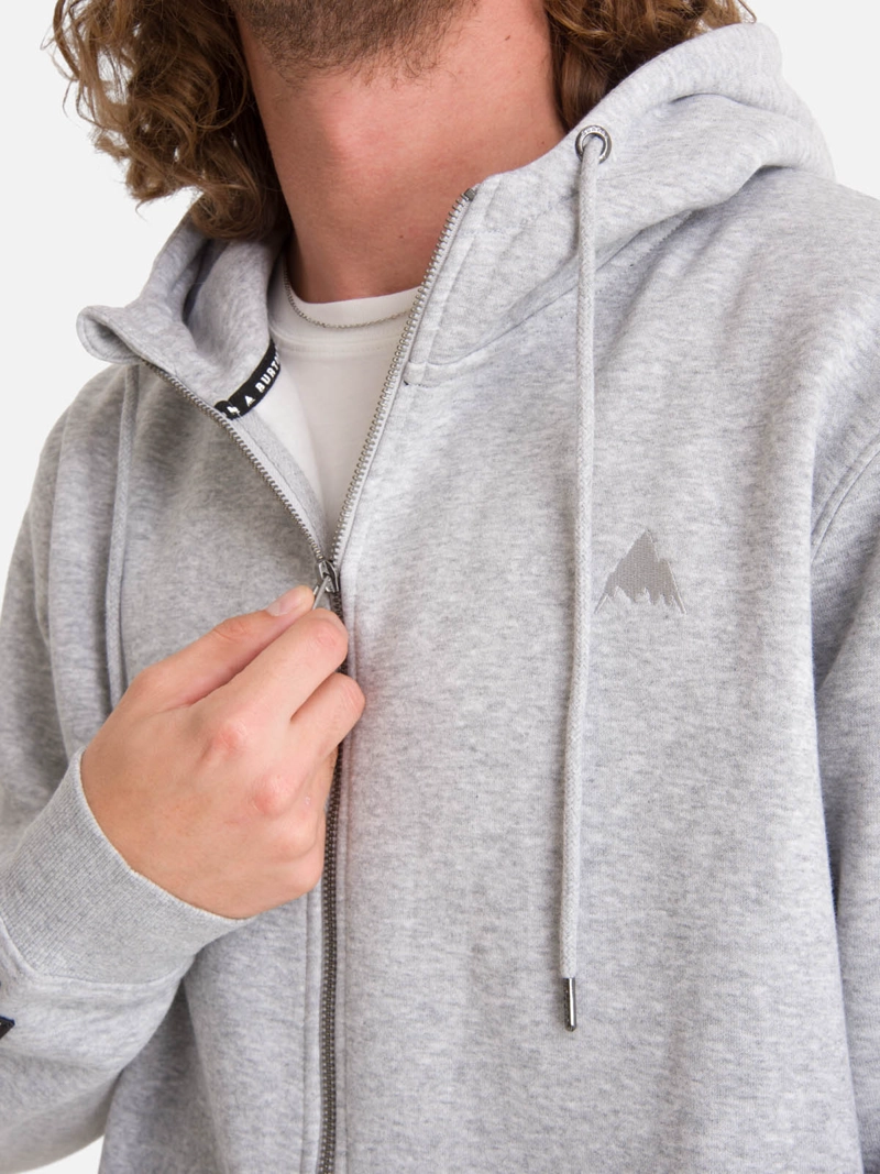 POLERON HOMBRE ELEMENTAL HOODIE GRIS BURTON - 5